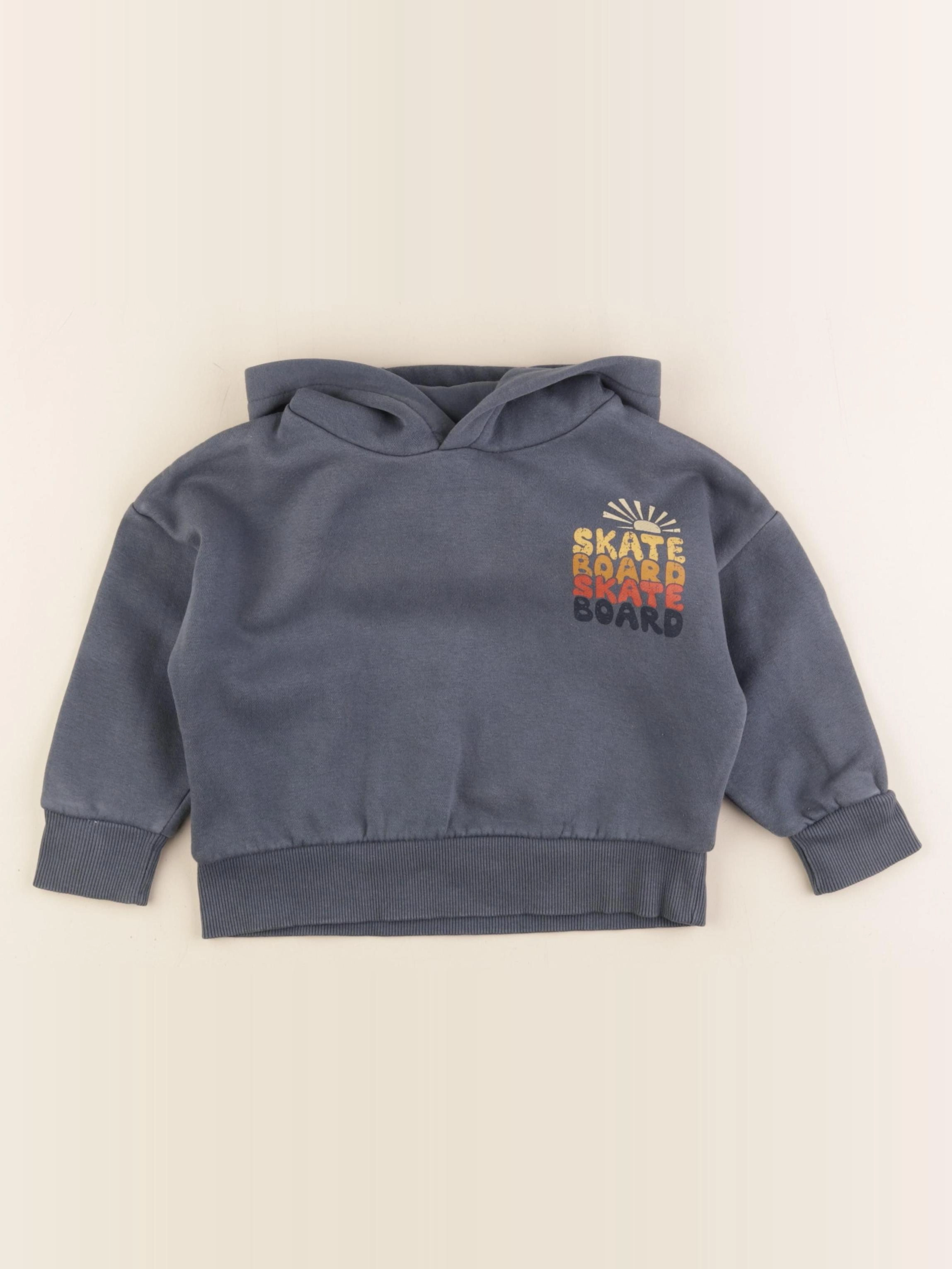 Vertbaudet - sweat bleu - 3 ans