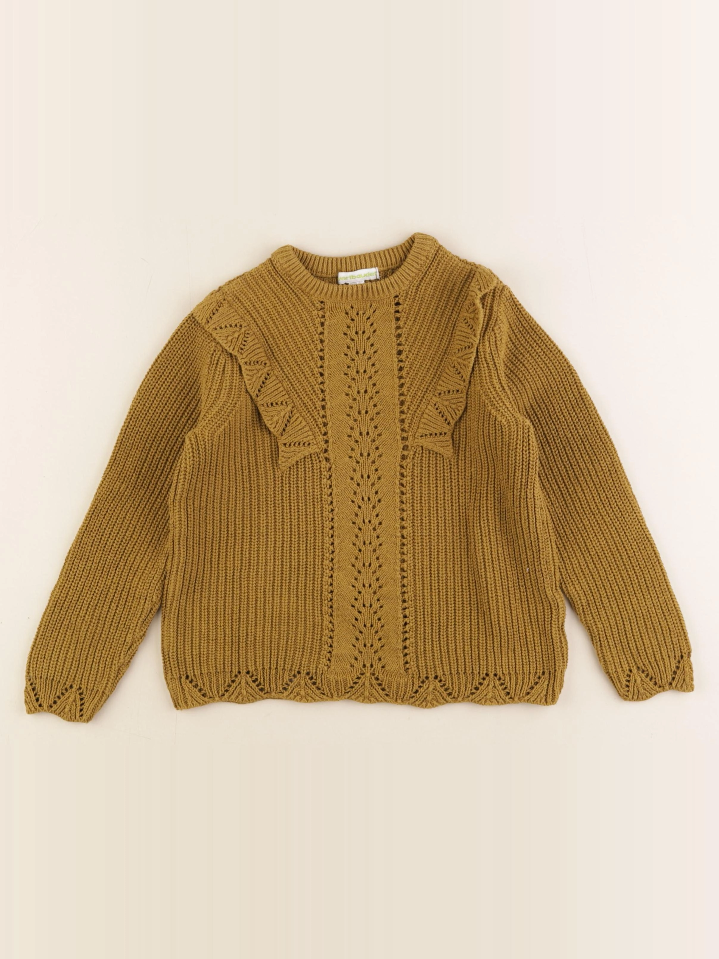 Vertbaudet - pull marron - 5 ans
