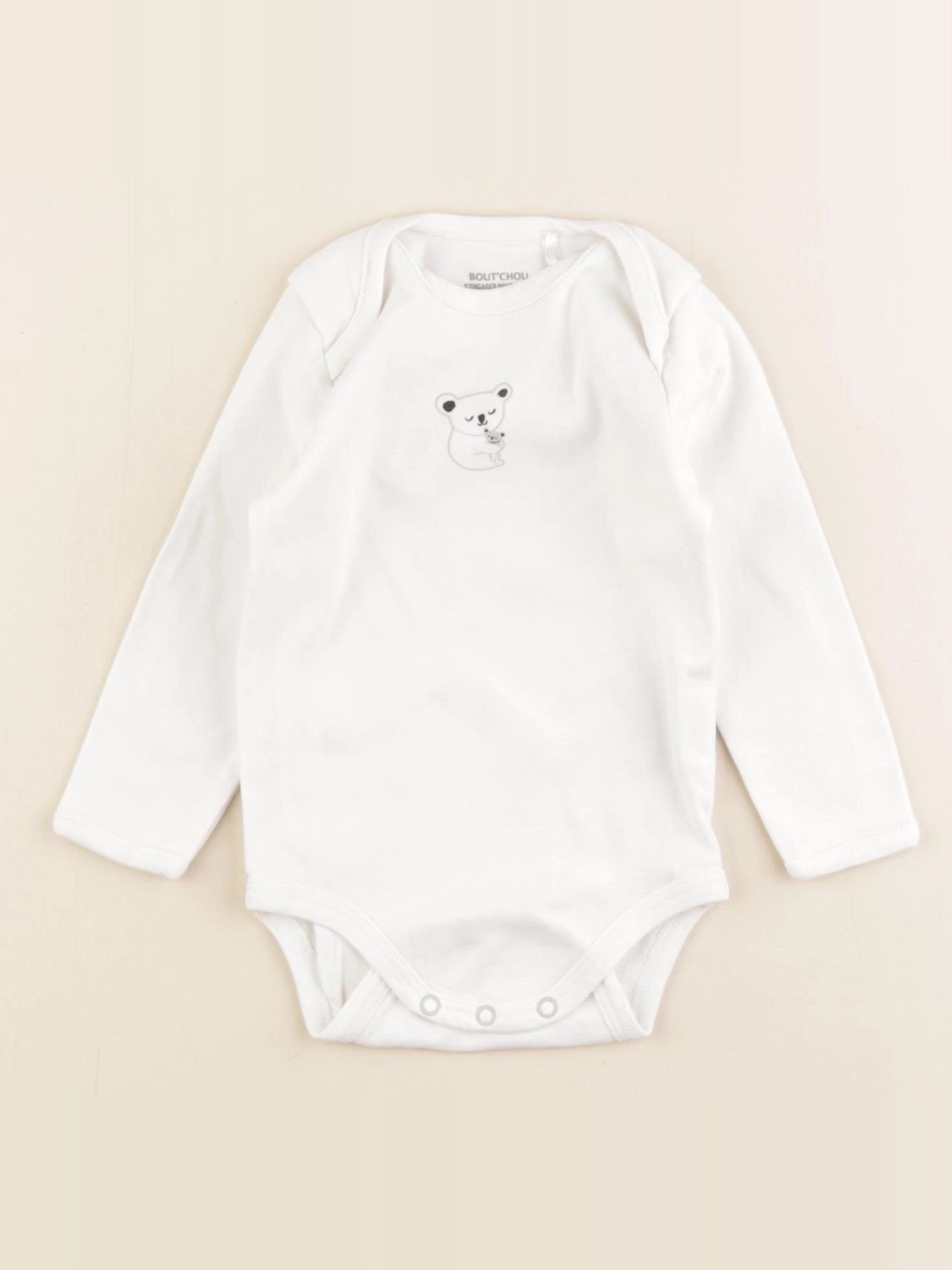 Boutchou - body blanc - 9 mois