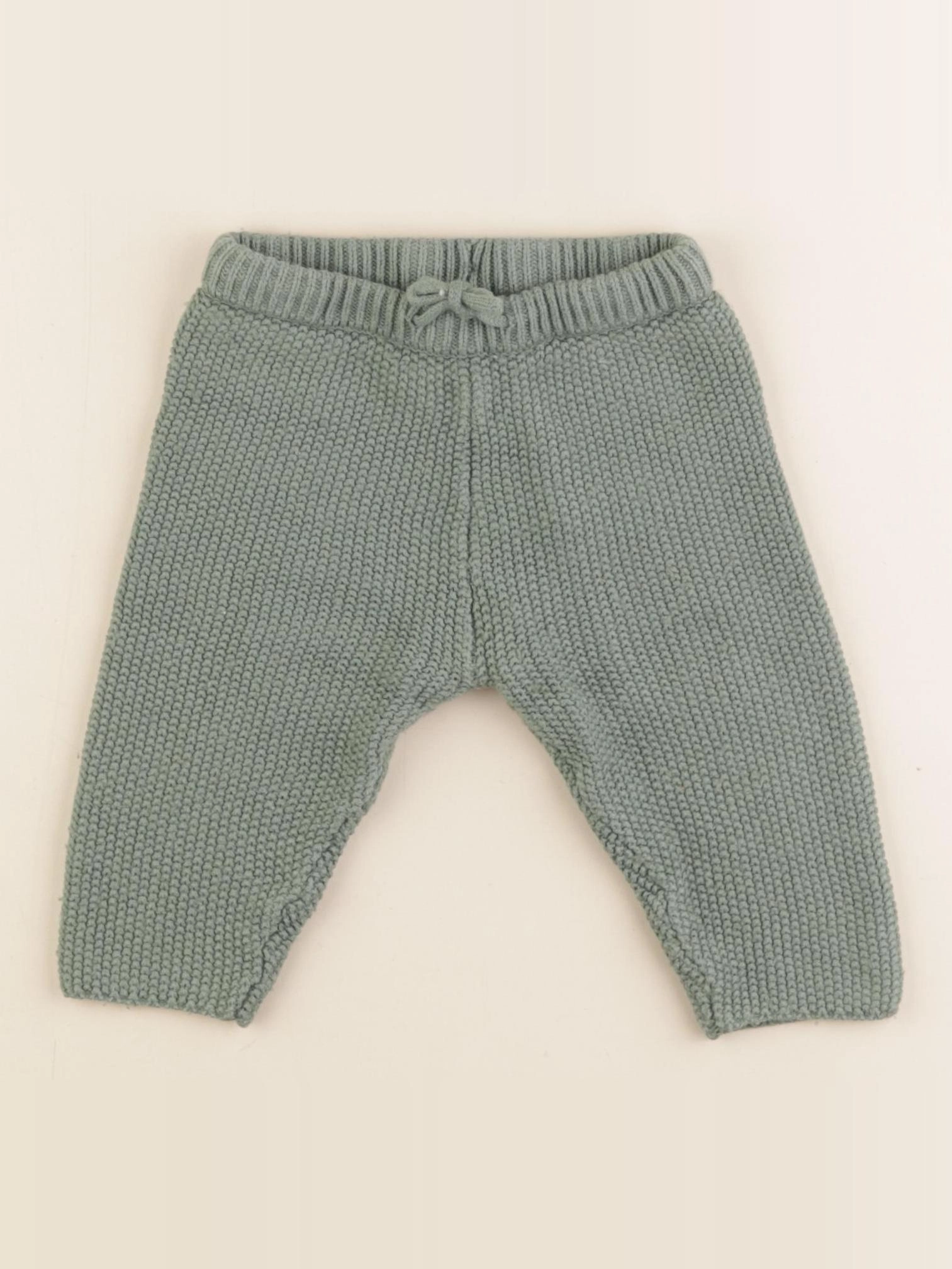 Boutchou - legging vert - 9 mois