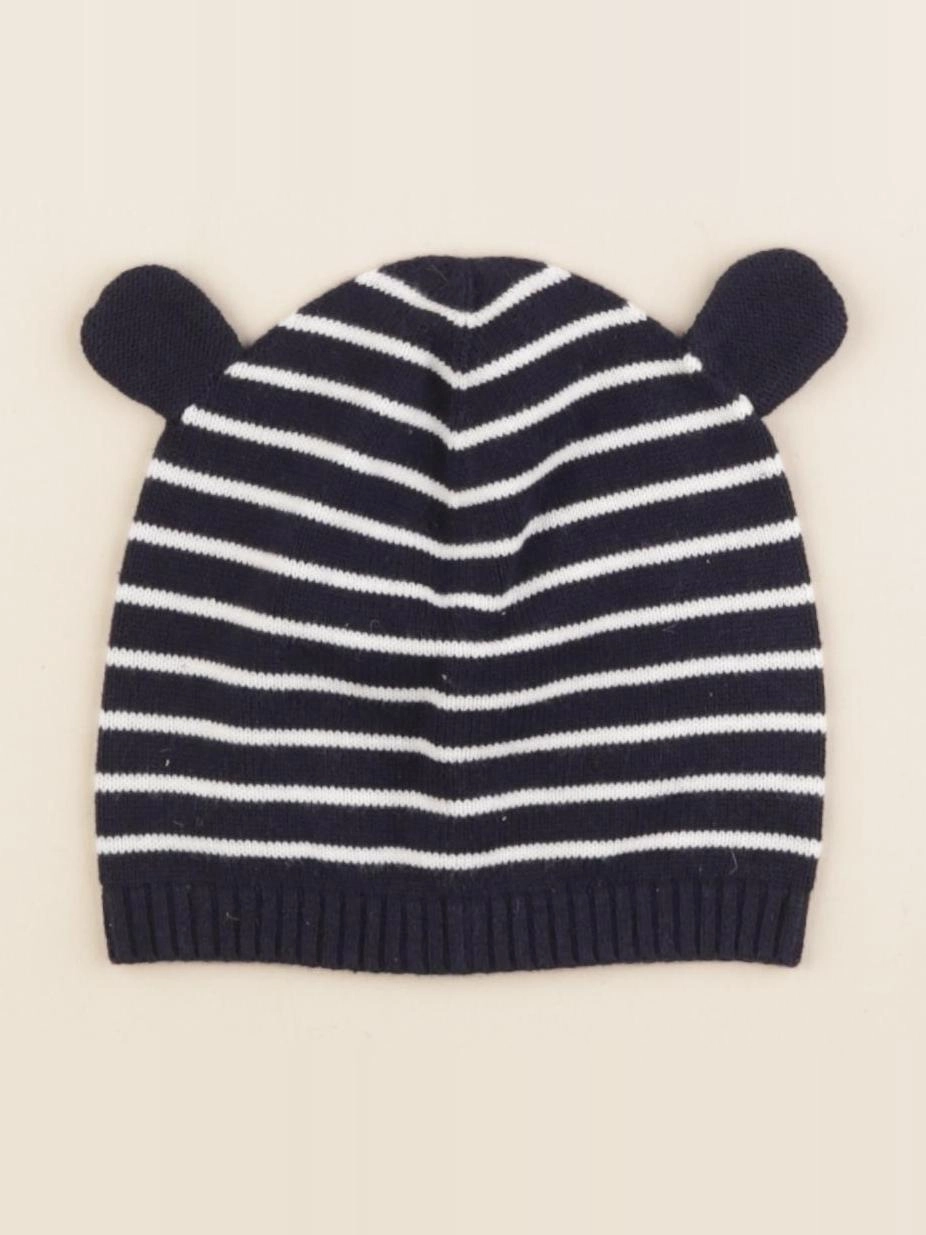 Petit Bateau - bonnet bleu - 9/12 mois
