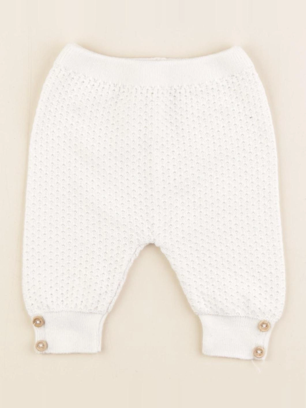 Zara - legging blanc - 0/1 mois