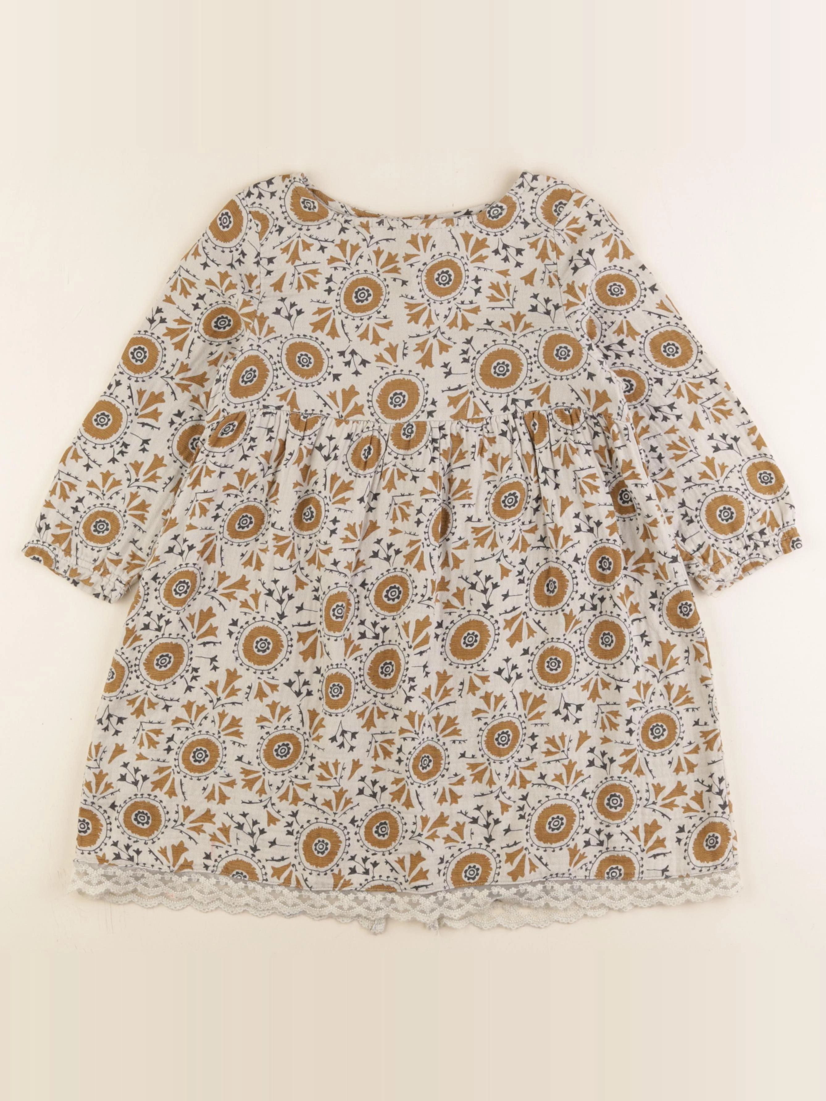 Rylee + Cru - robe gris - 4/5 ans