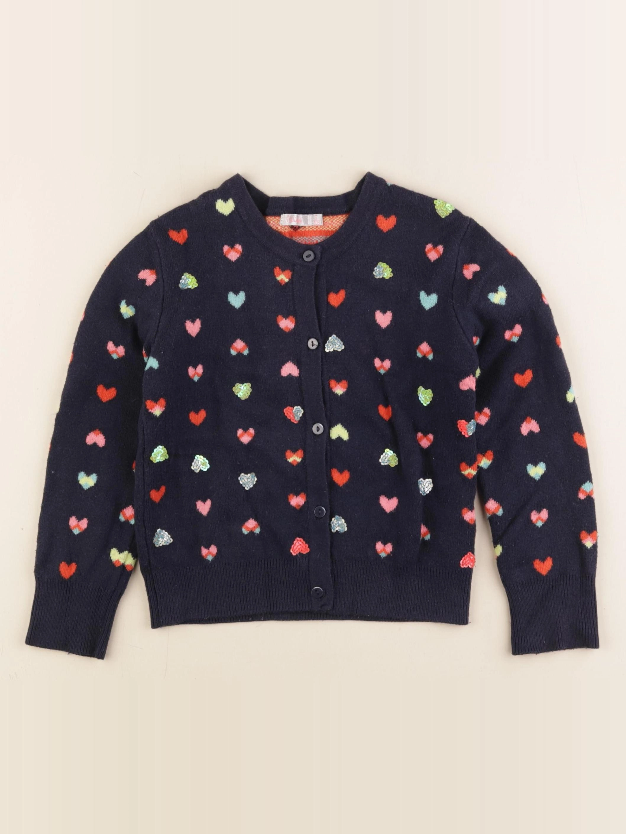 Billie Blush - gilet bleu - 5 ans