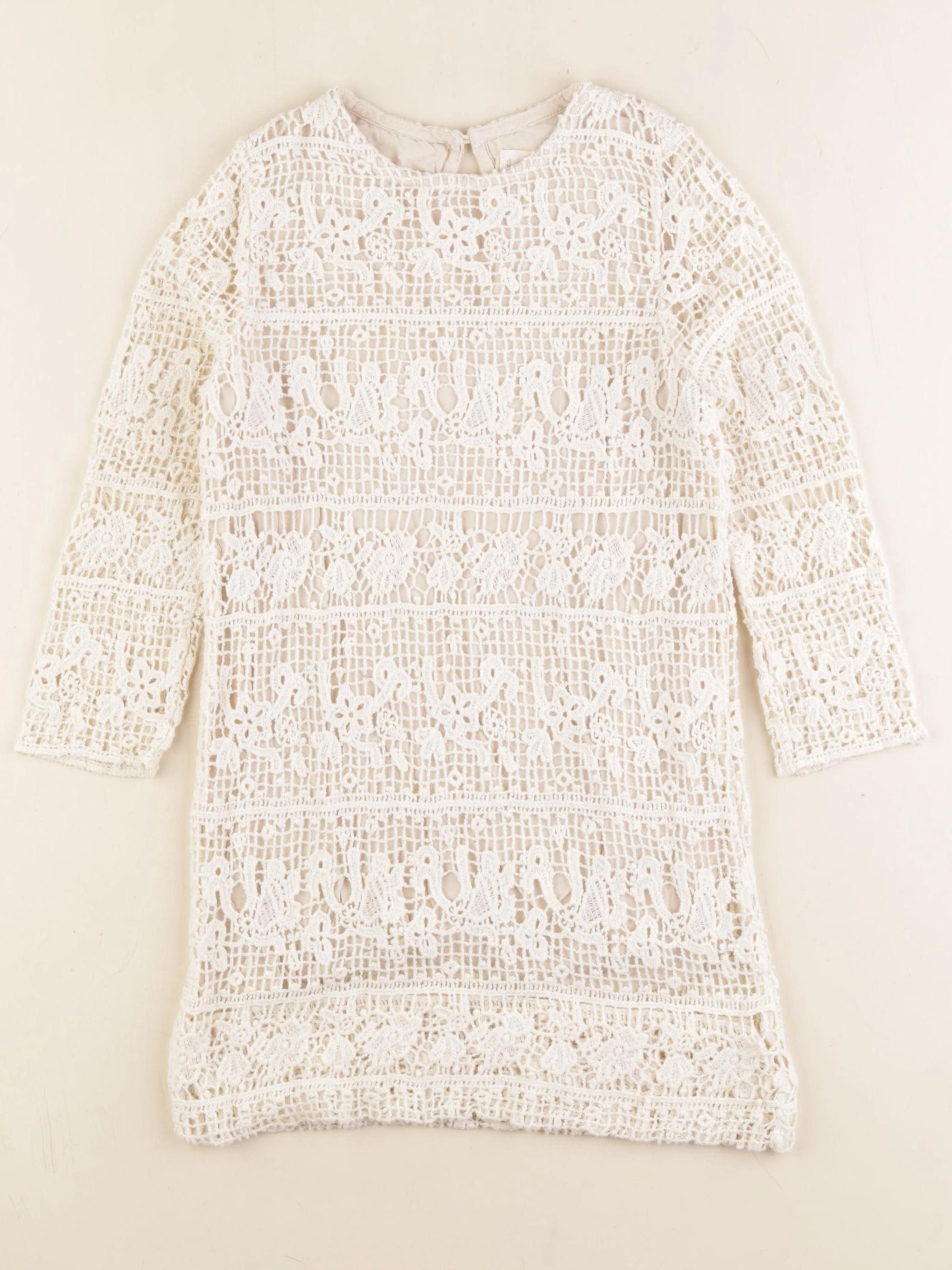 Mango - robe beige - 5/6 ans