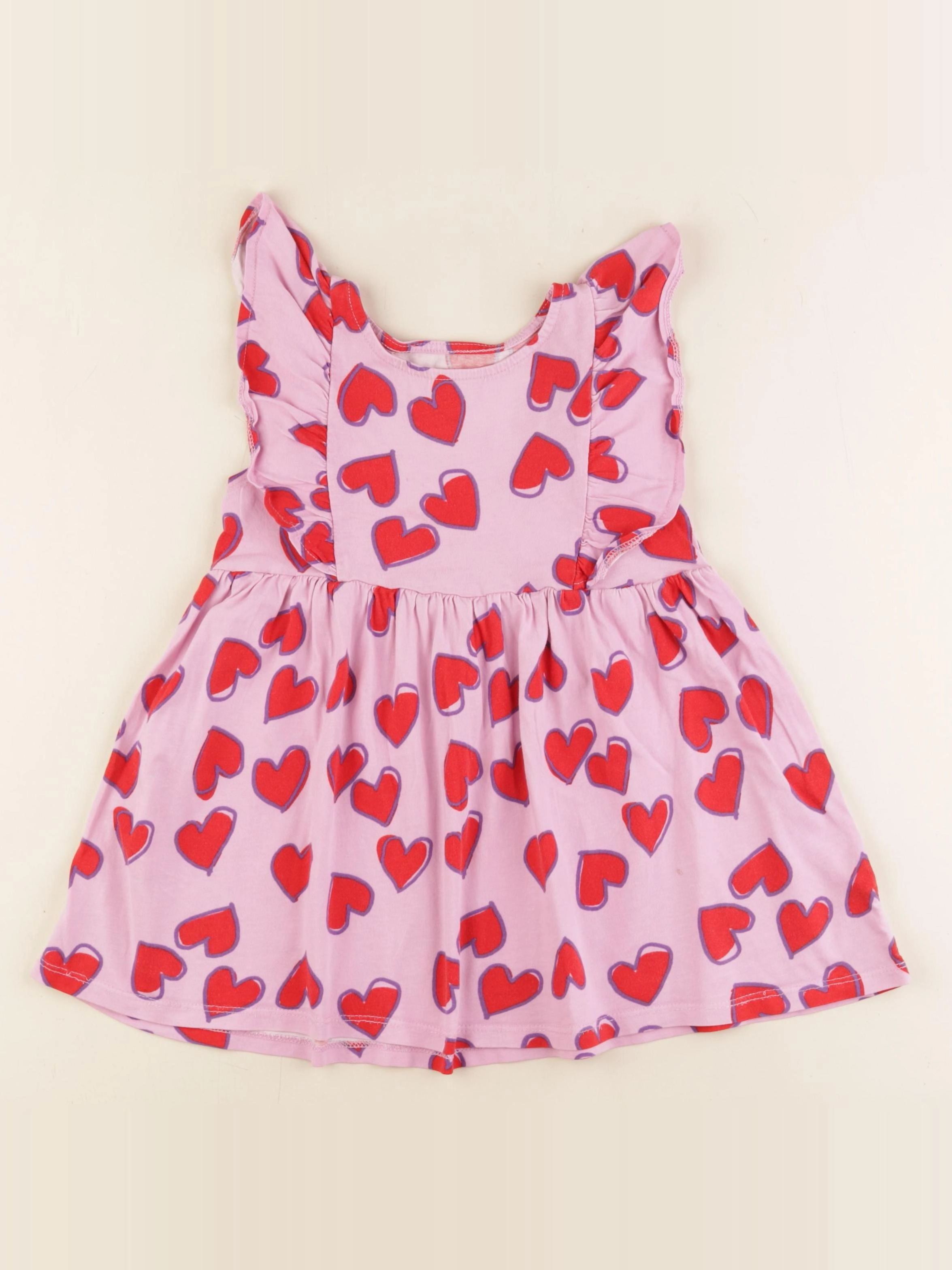 H&M - robe rose - 2/4 ans