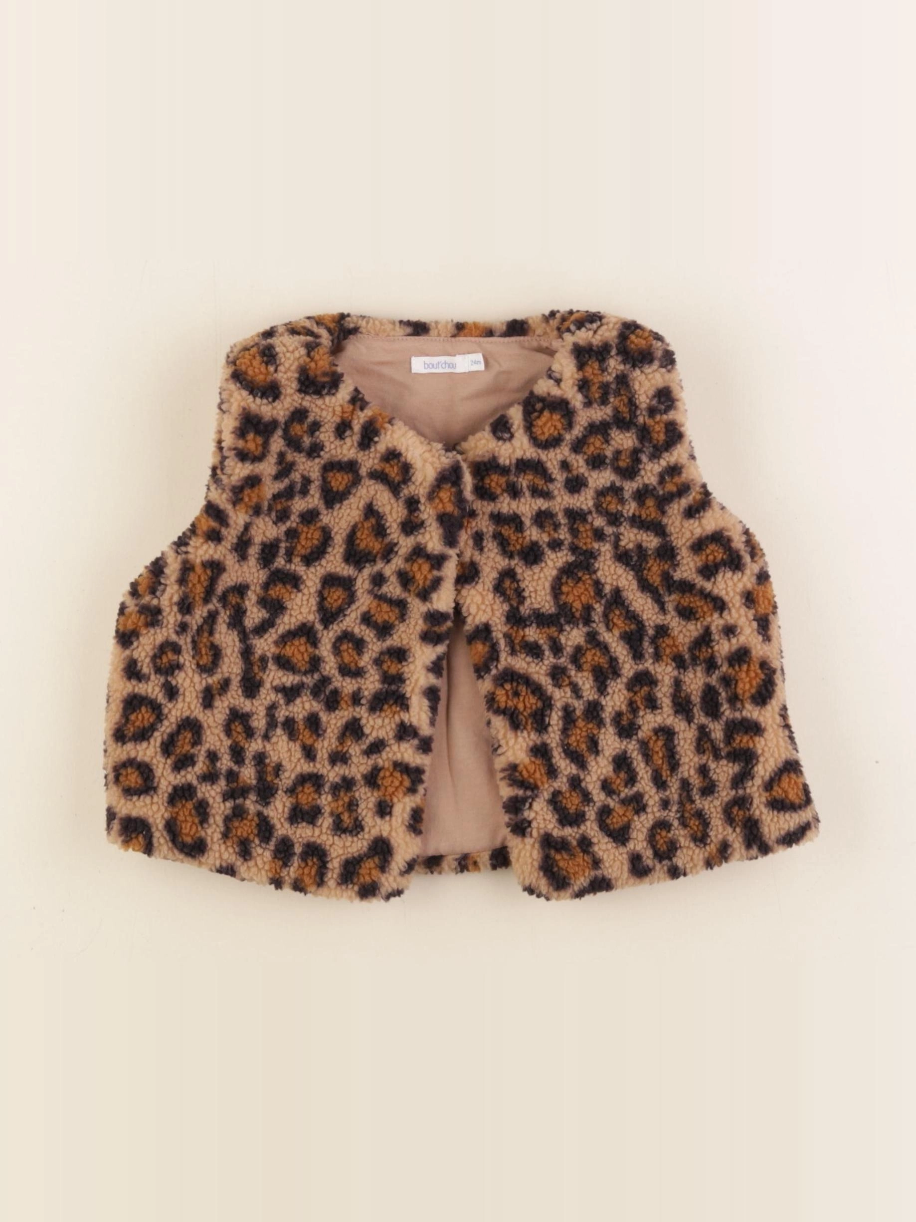 Boutchou - gilet marron - 24 mois