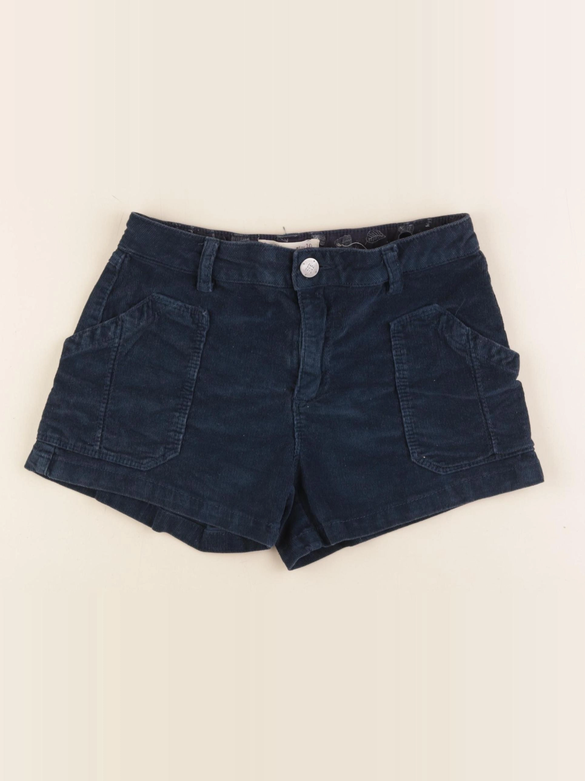 Zara - short bleu - 10 ans