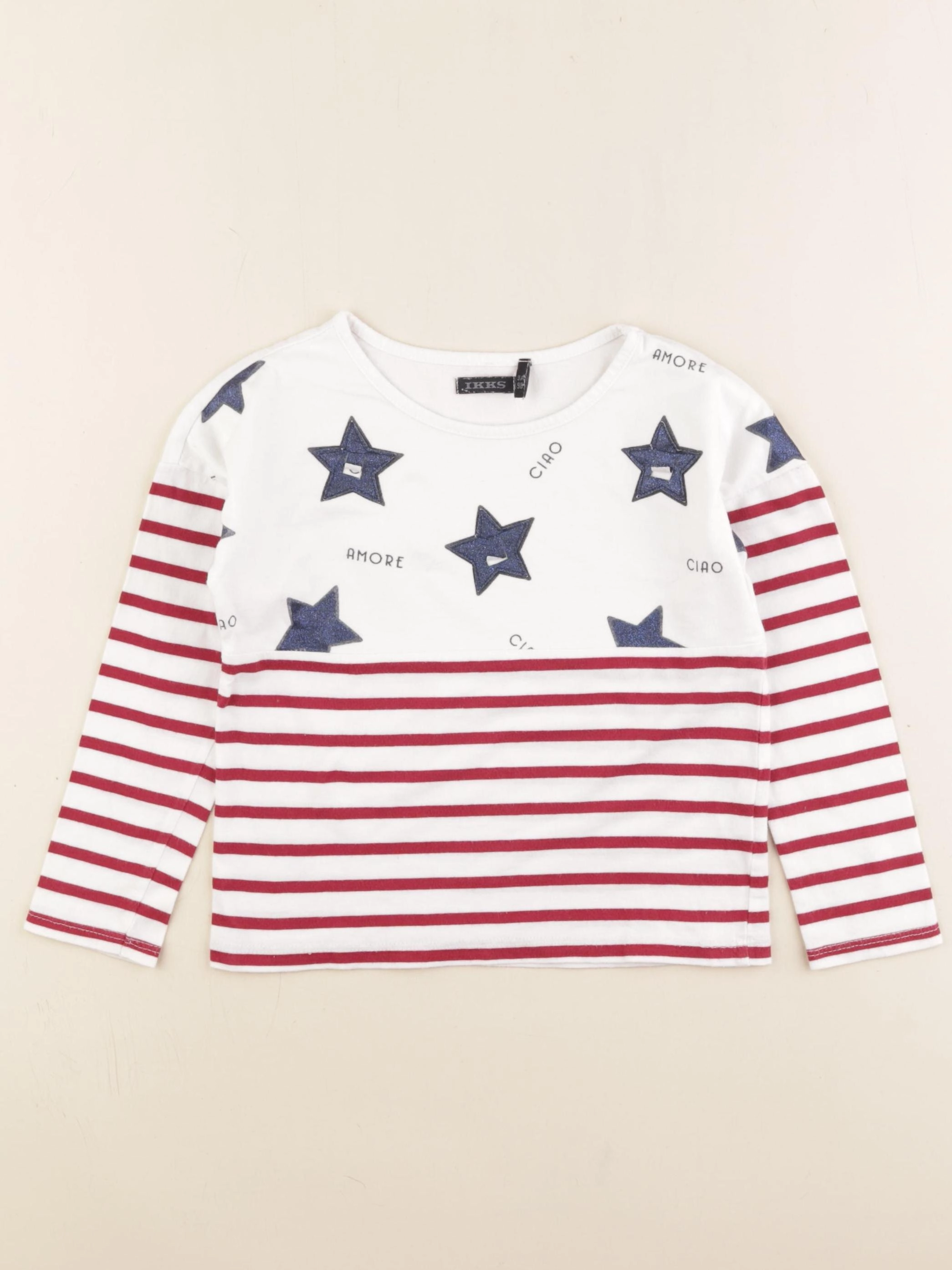 IKKS - tee-shirt blanc - 3 ans