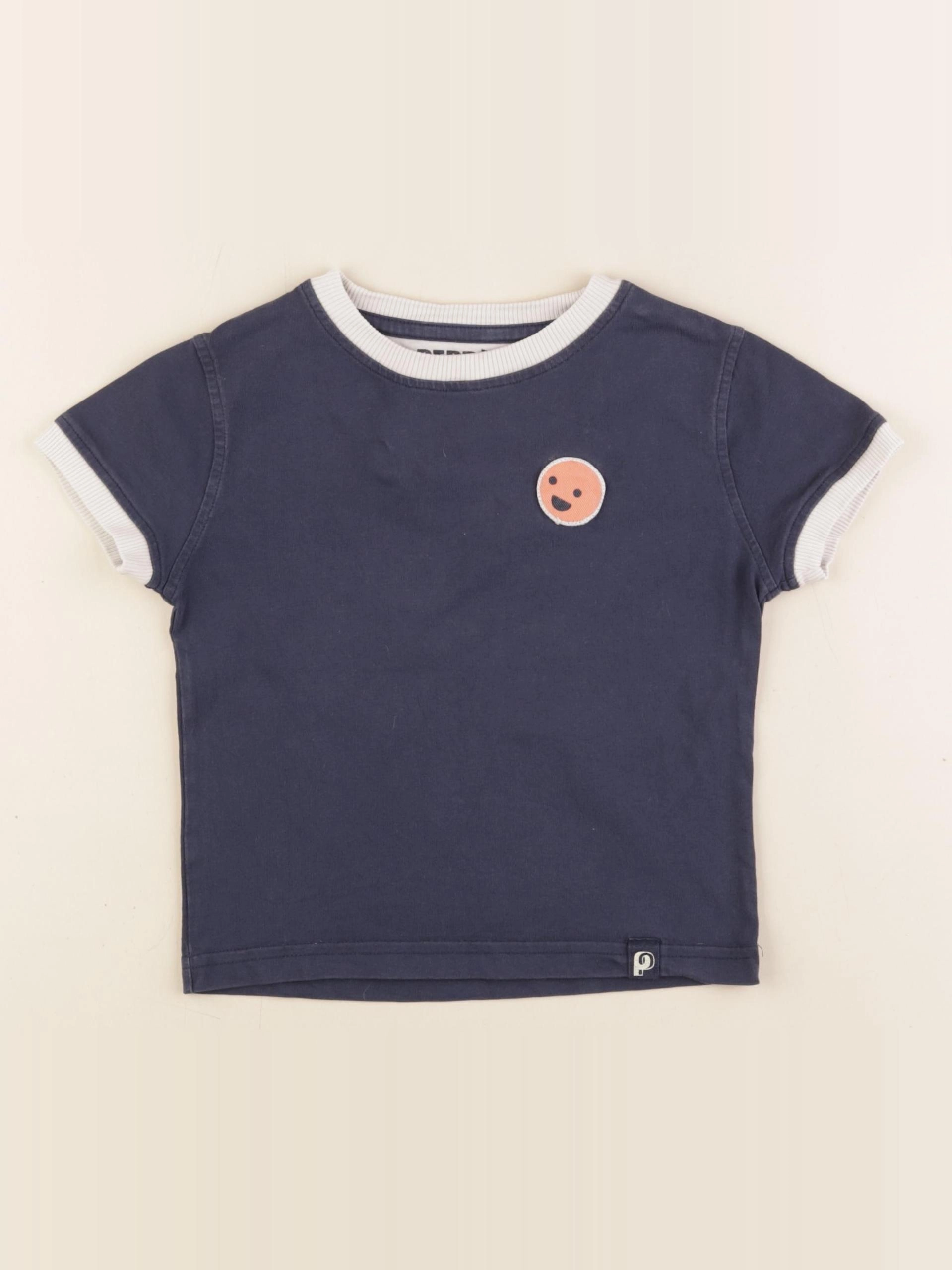 Perpète - tee-shirt bleu - 3 ans