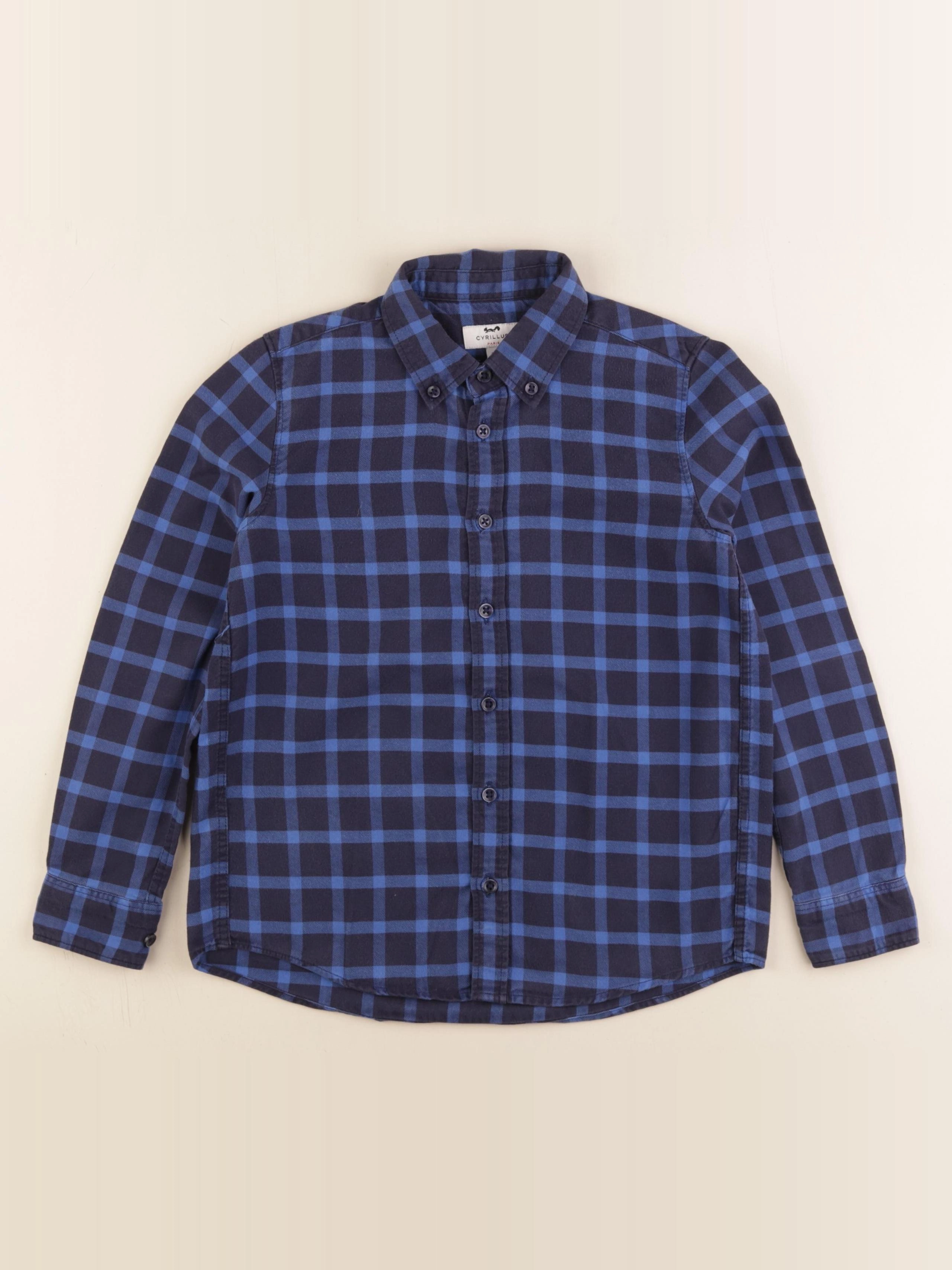 Cyrillus - chemise bleu - 8 ans