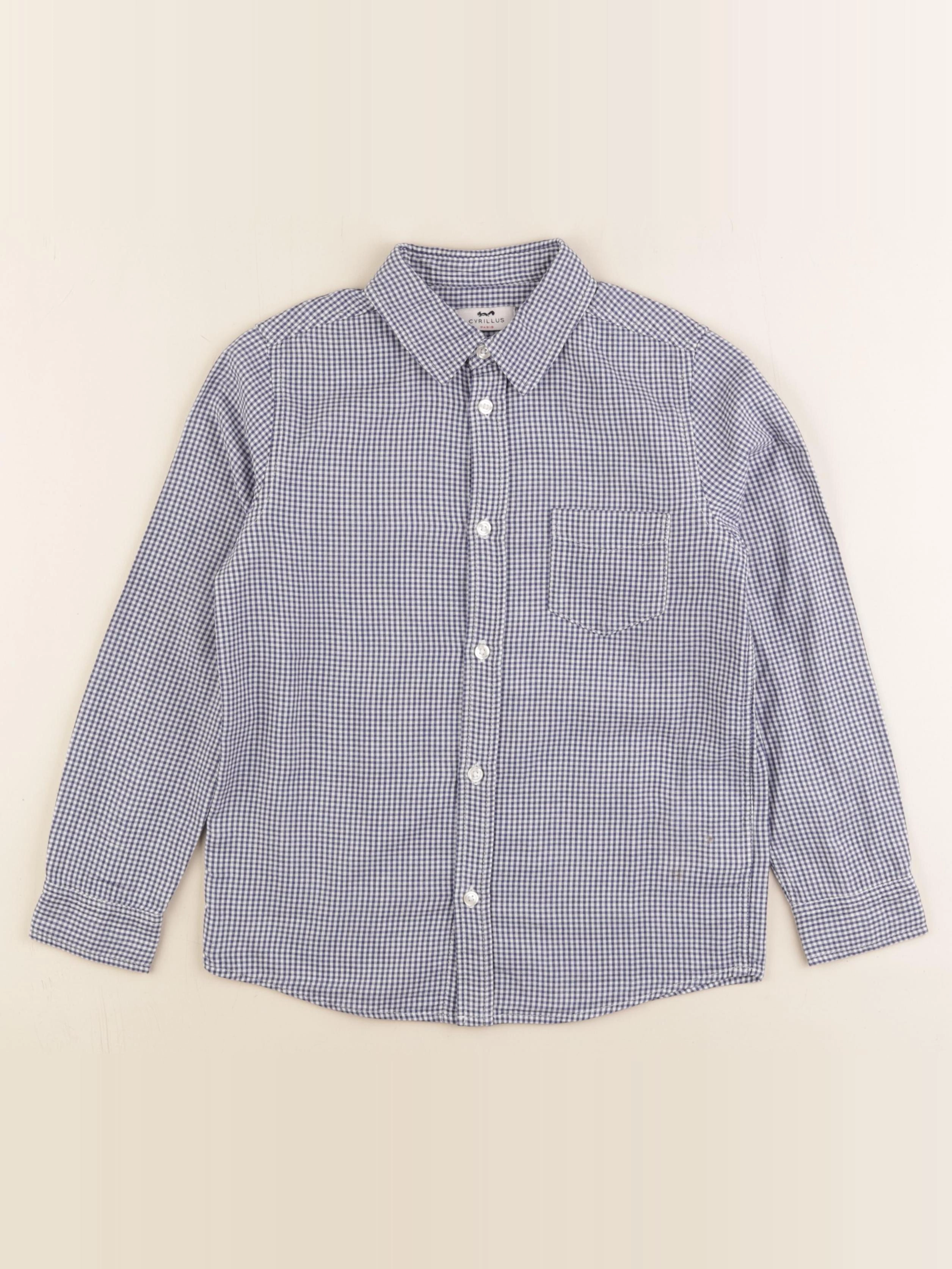 Cyrillus - chemise bleu - 8 ans