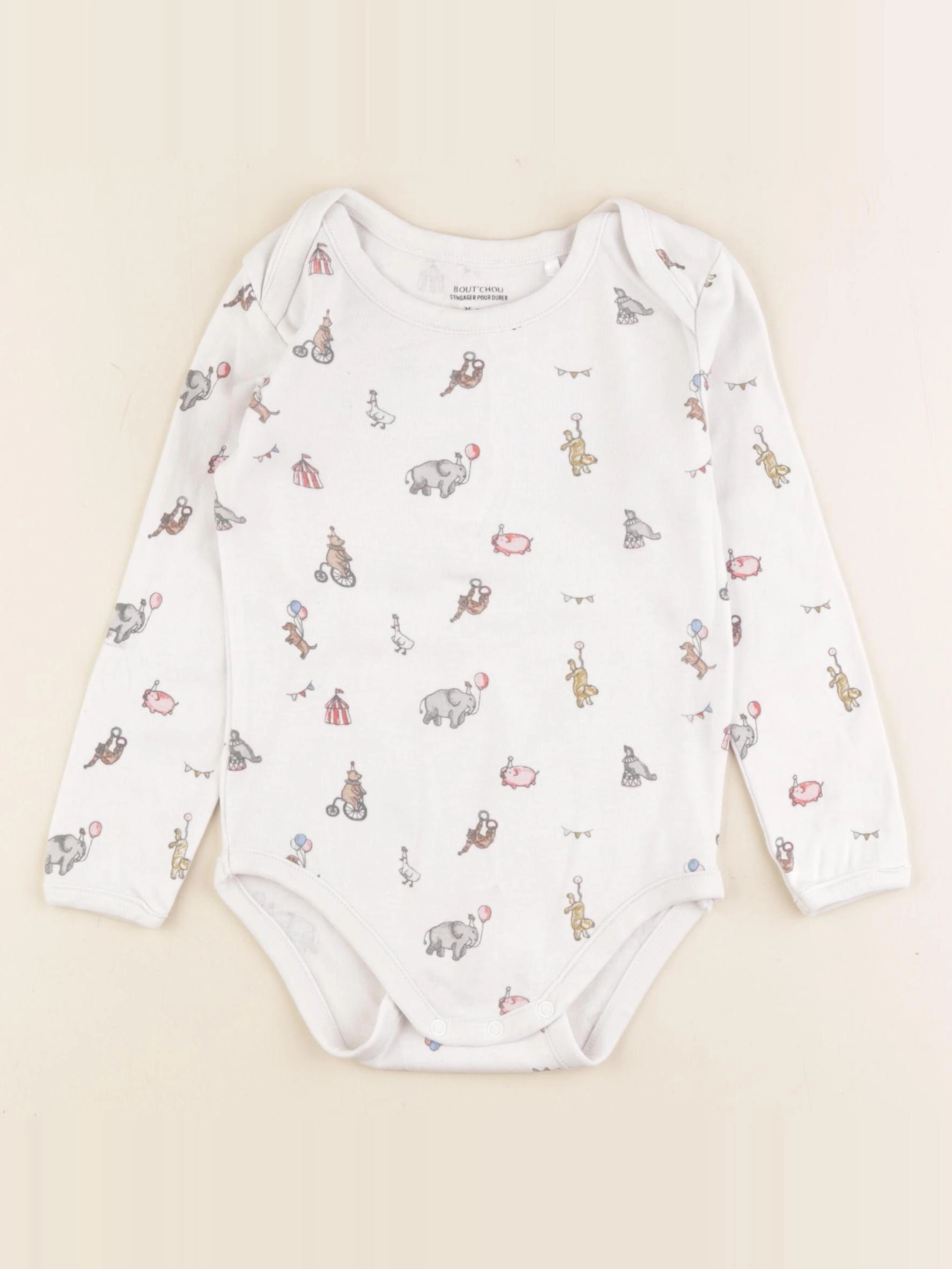 Boutchou - body blanc - 36 mois