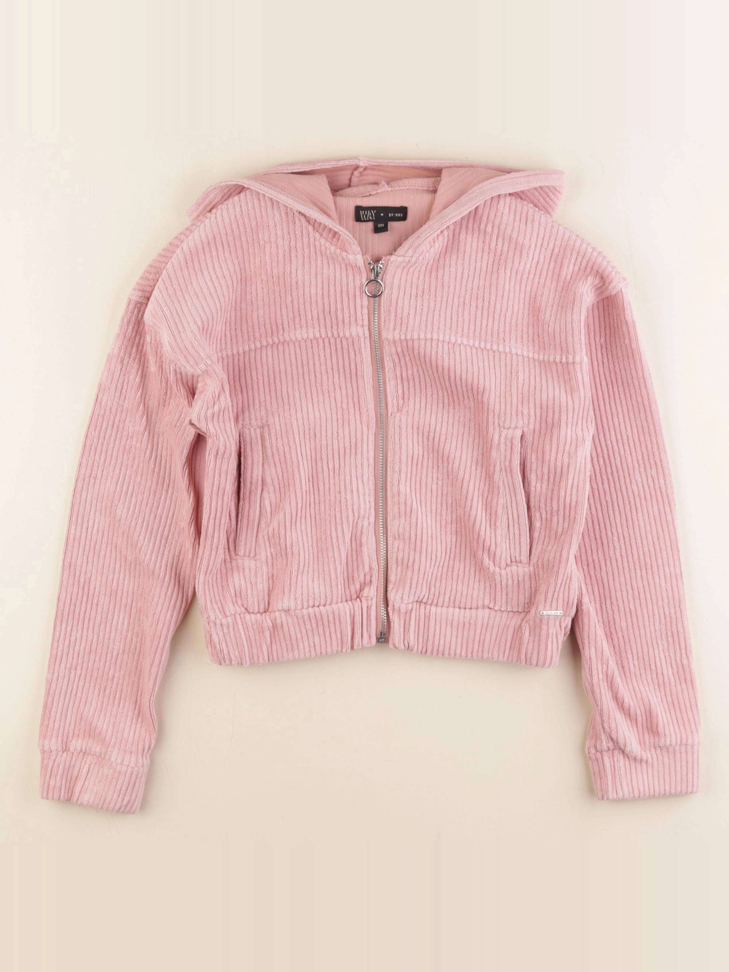 IKKS - sweat rose - 10 ans