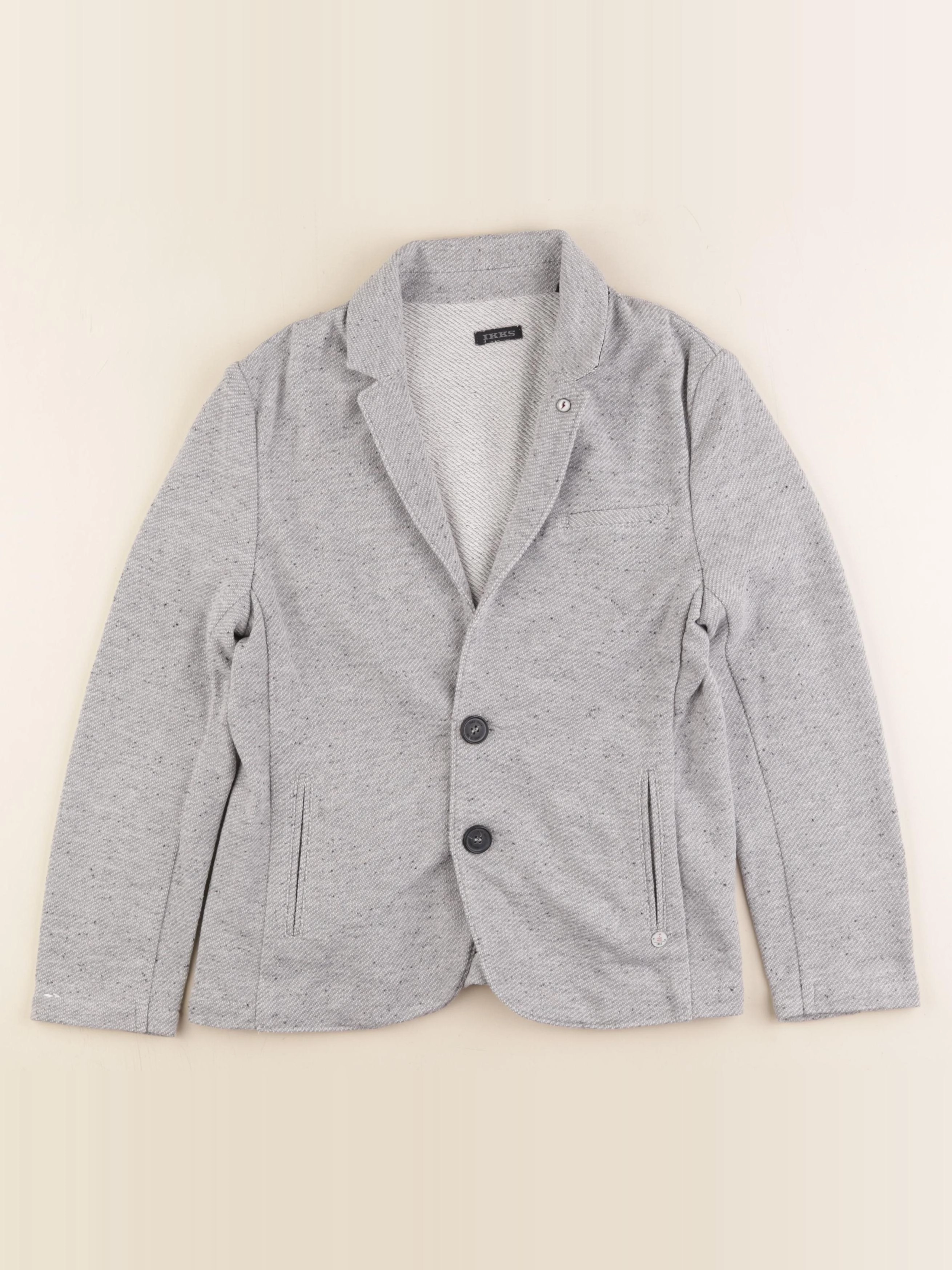 IKKS - veste gris - 10 ans