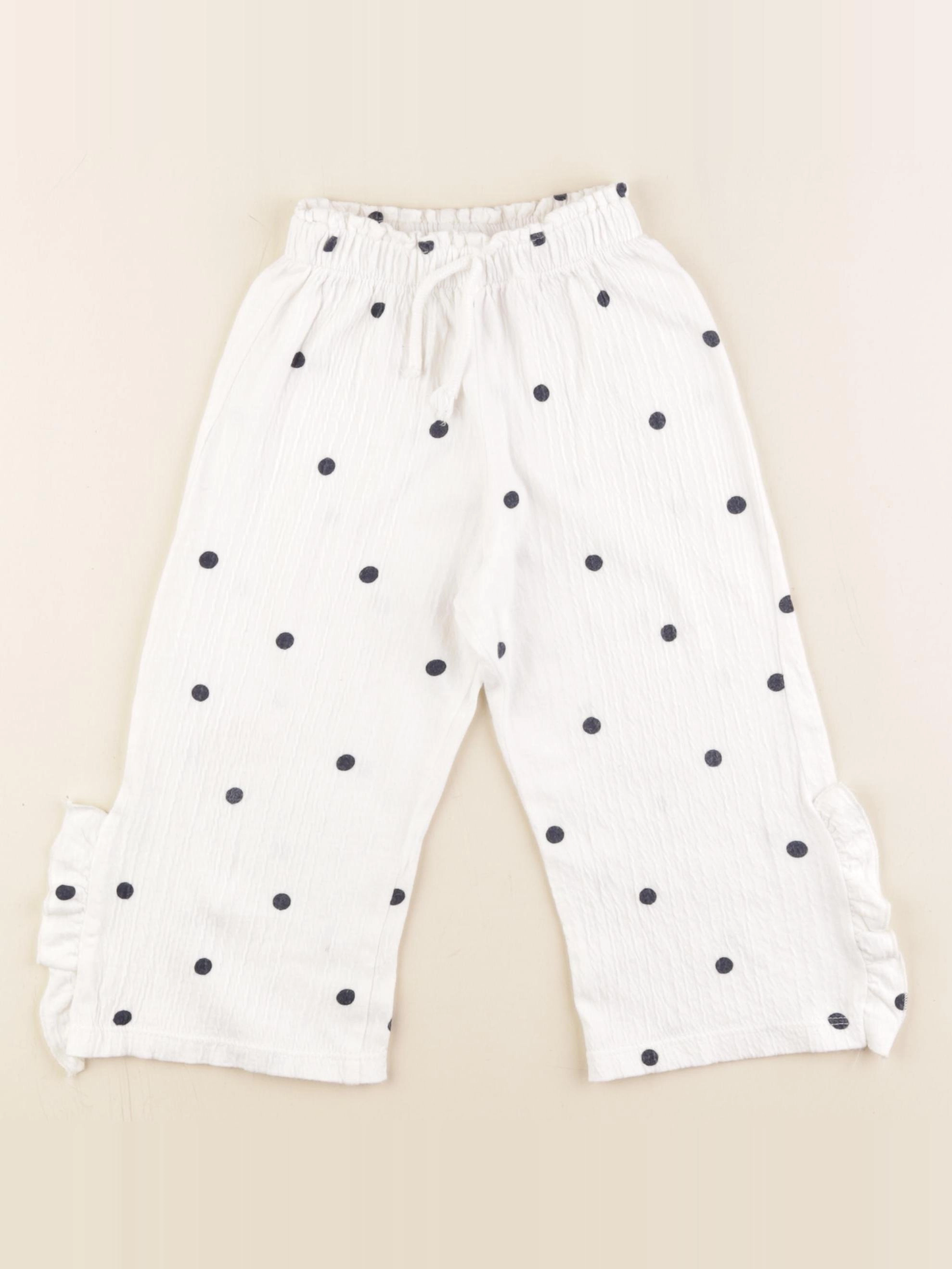 Zara - pantalon blanc - 3 ans