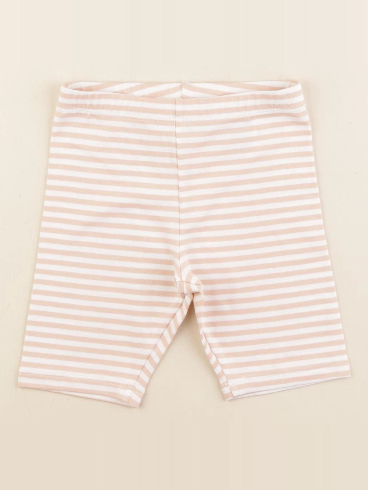 H&M - short beige - 3/4 ans