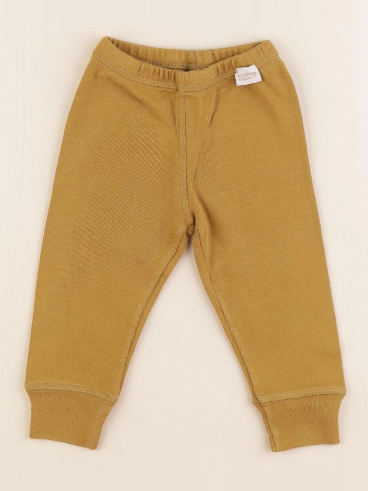 Poudre Organic - legging jaune - 6 mois