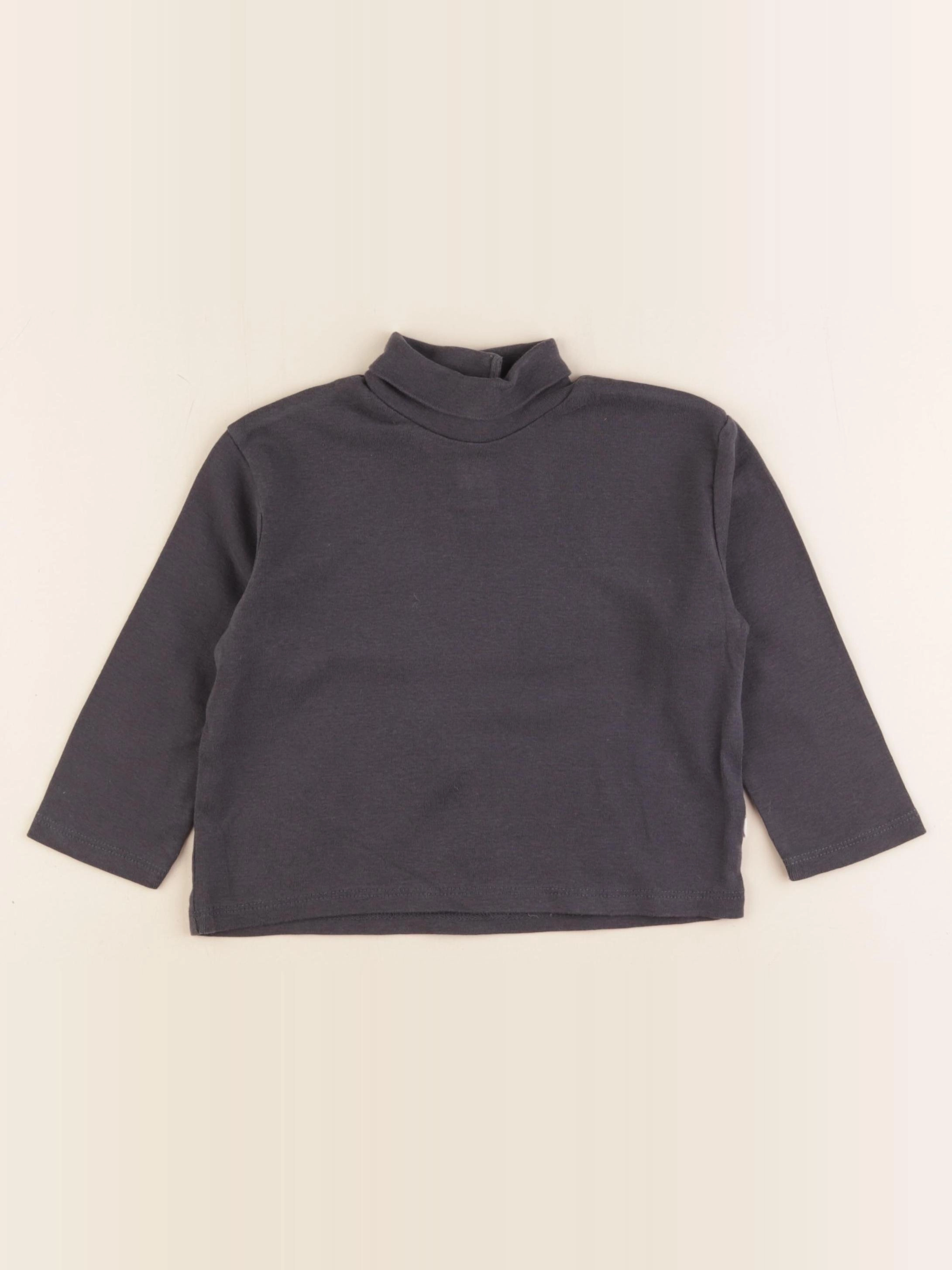 Zara - sous-pull gris - 12/18 mois