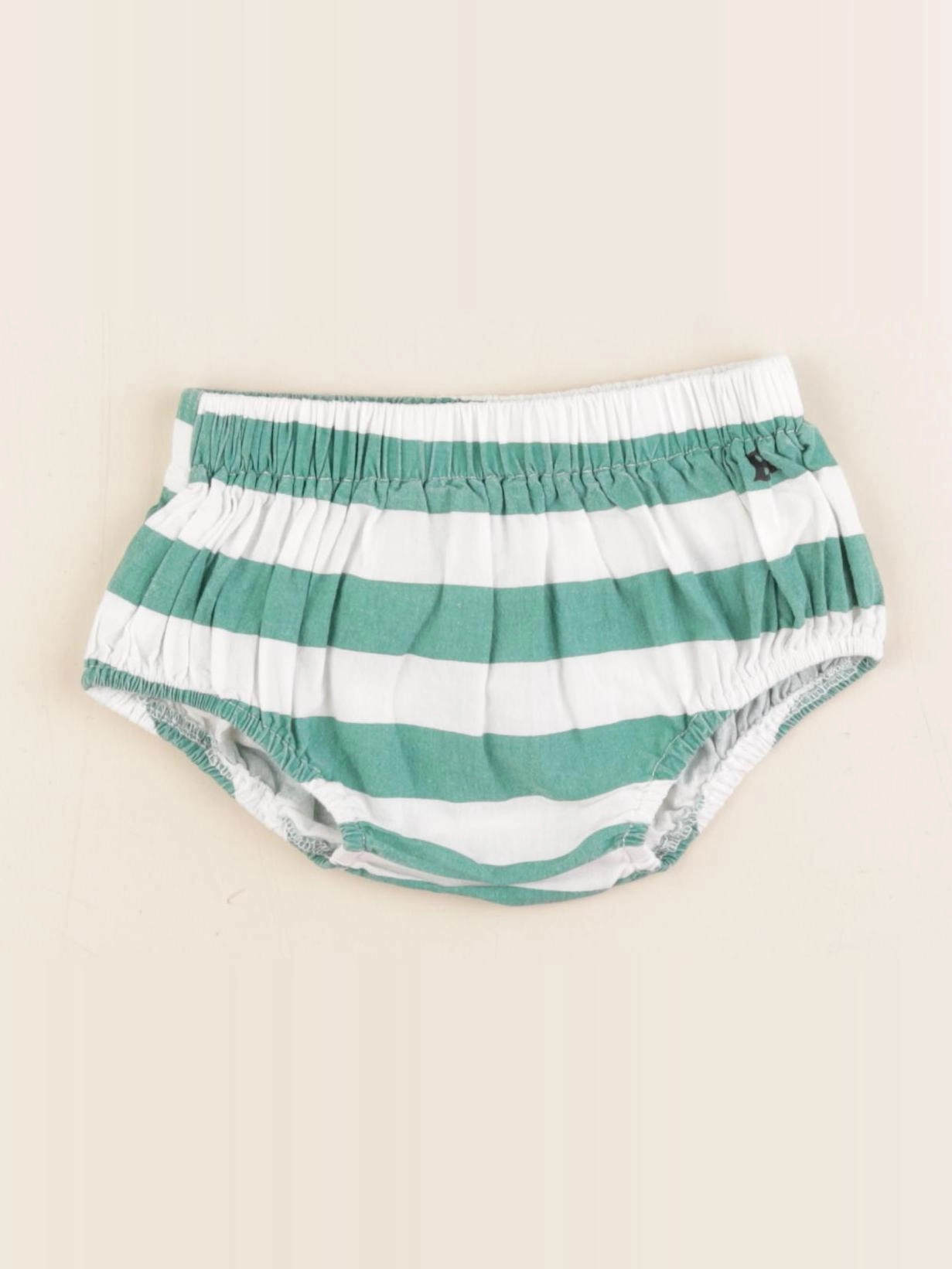 Bobo Choses - bloomer blanc, vert - 12/18 mois