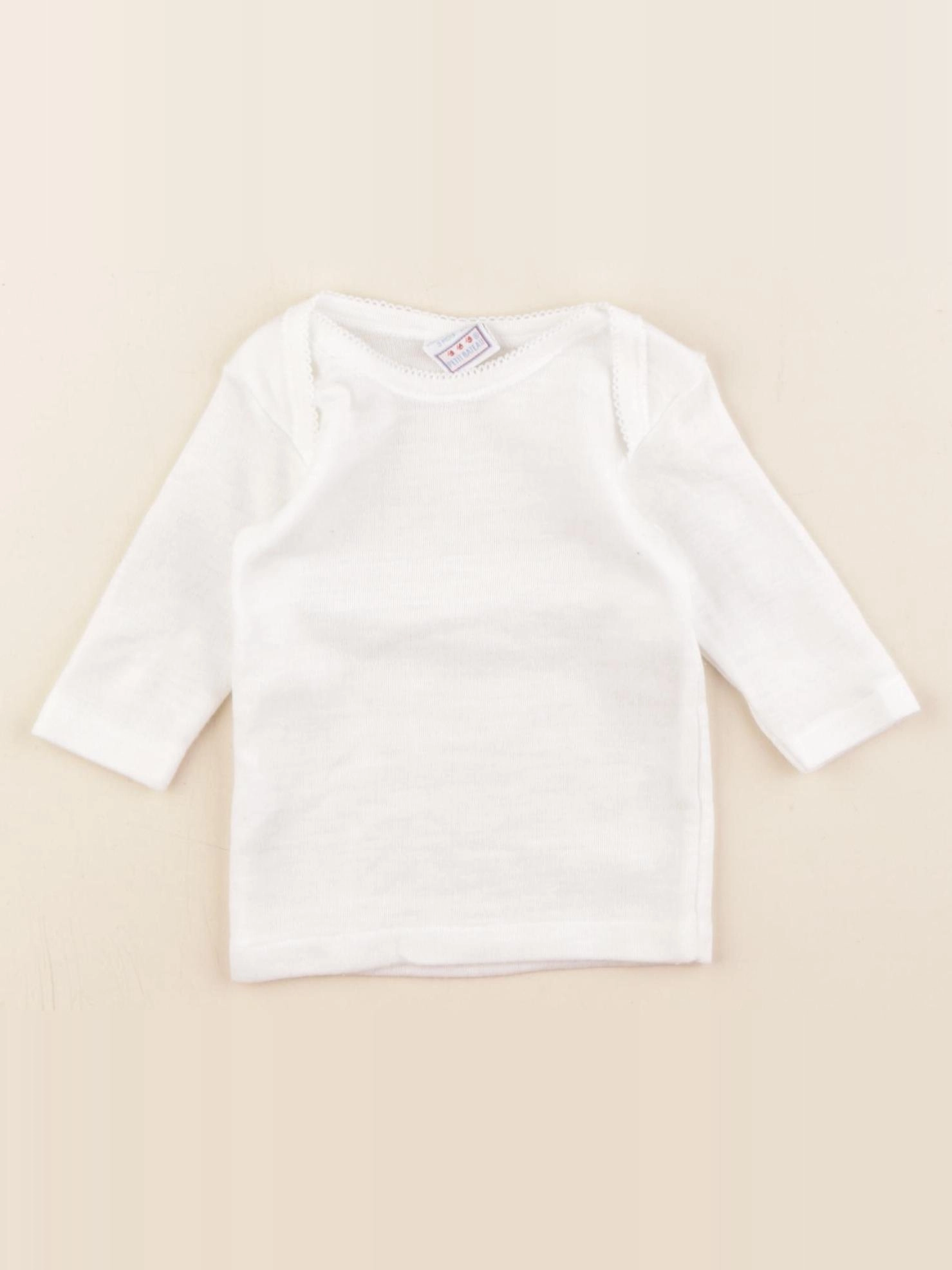 Petit Bateau - maillot de corps blanc - 3 mois
