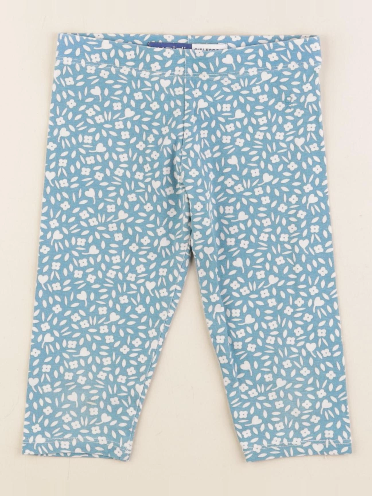 Okaidi - legging court bleu - 4 ans