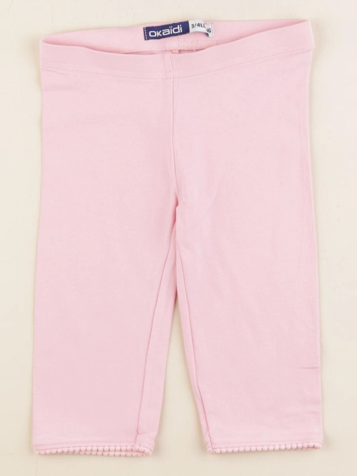 Okaidi - legging court rose - 4 ans