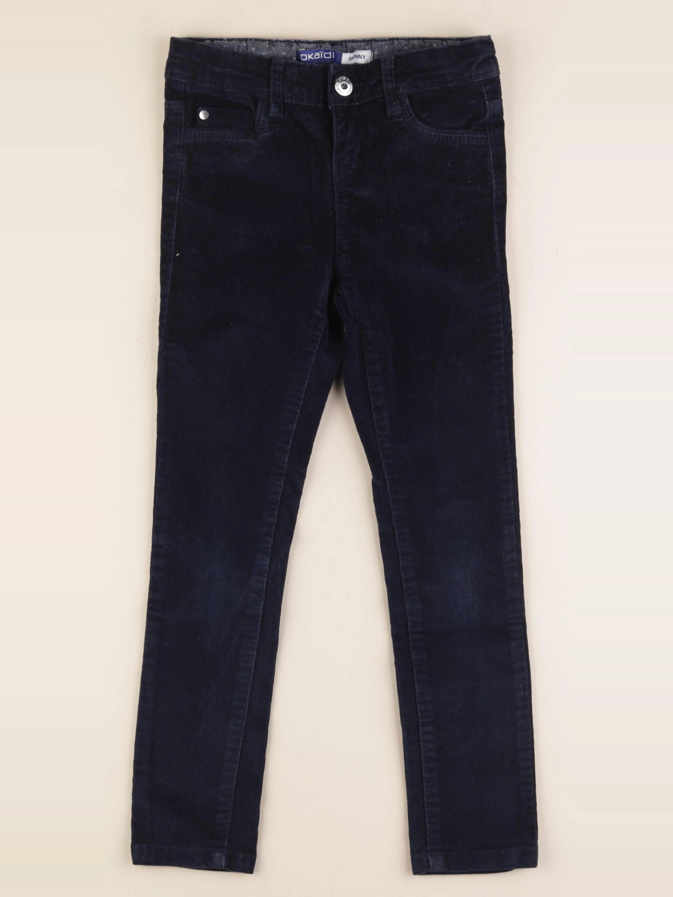 Okaidi - pantalon bleu - 7 ans