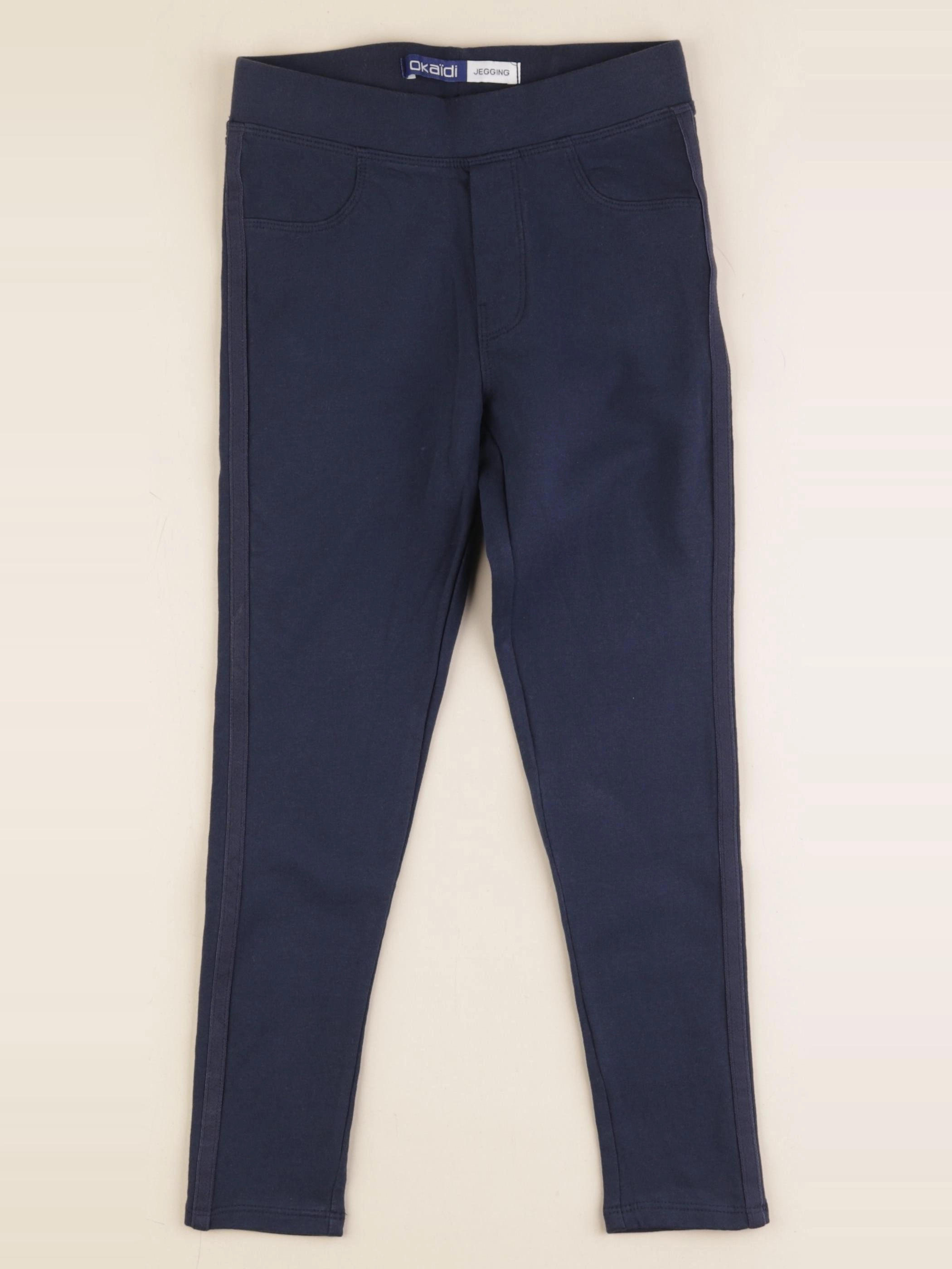 Okaidi - jegging bleu - 7 ans