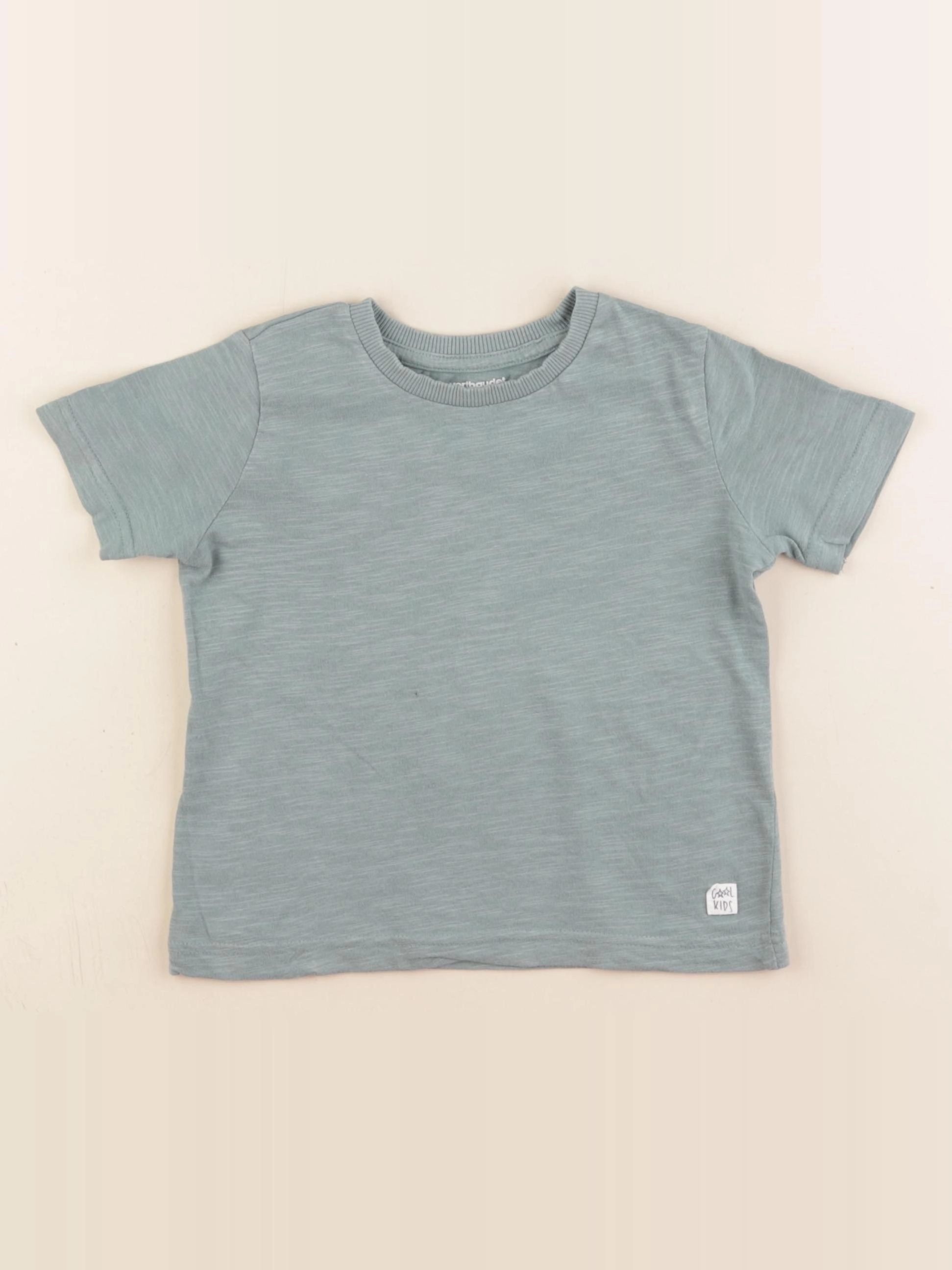 Vertbaudet - tee-shirt bleu - 3 ans