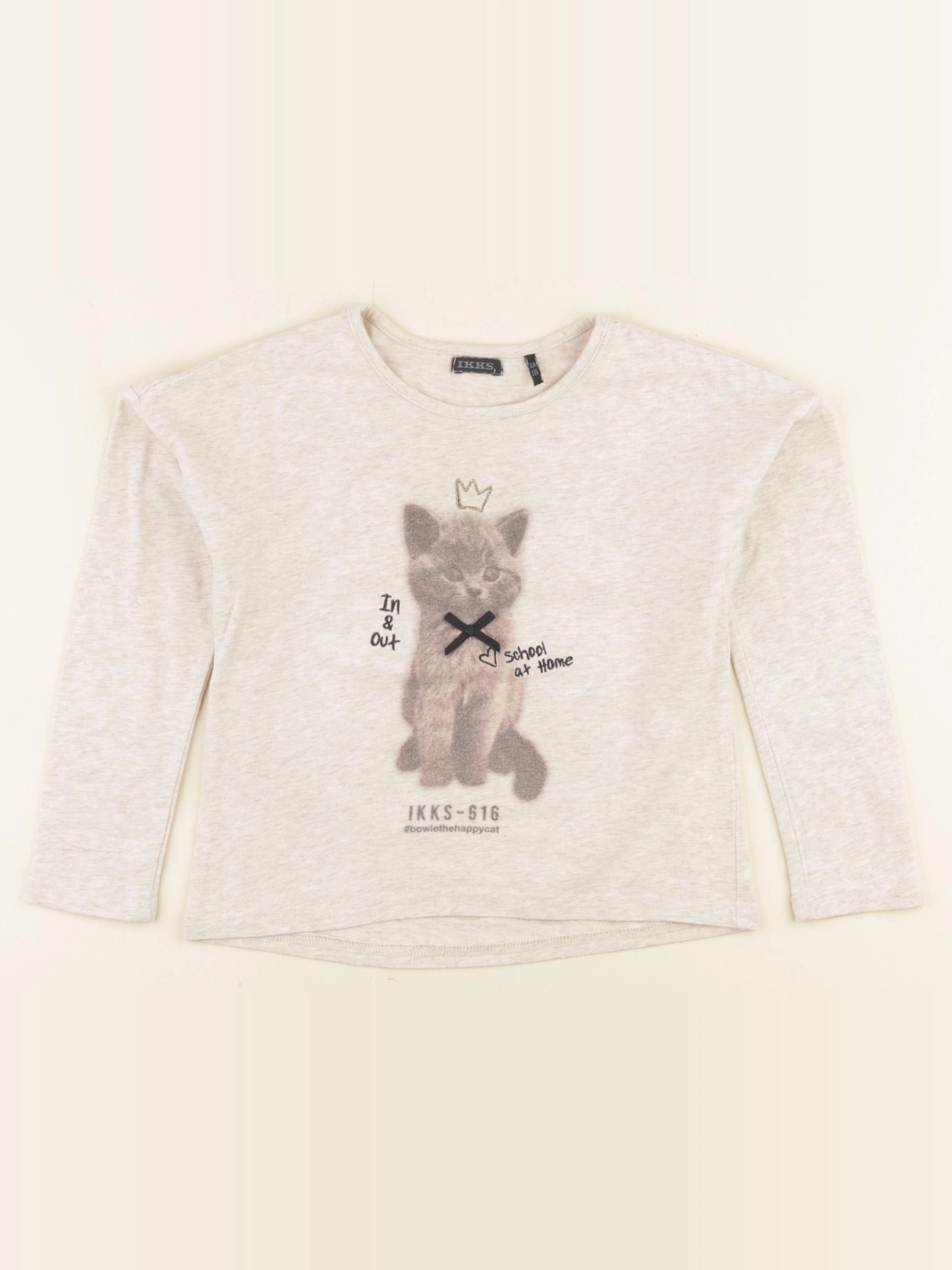 IKKS - tee-shirt beige - 6 ans