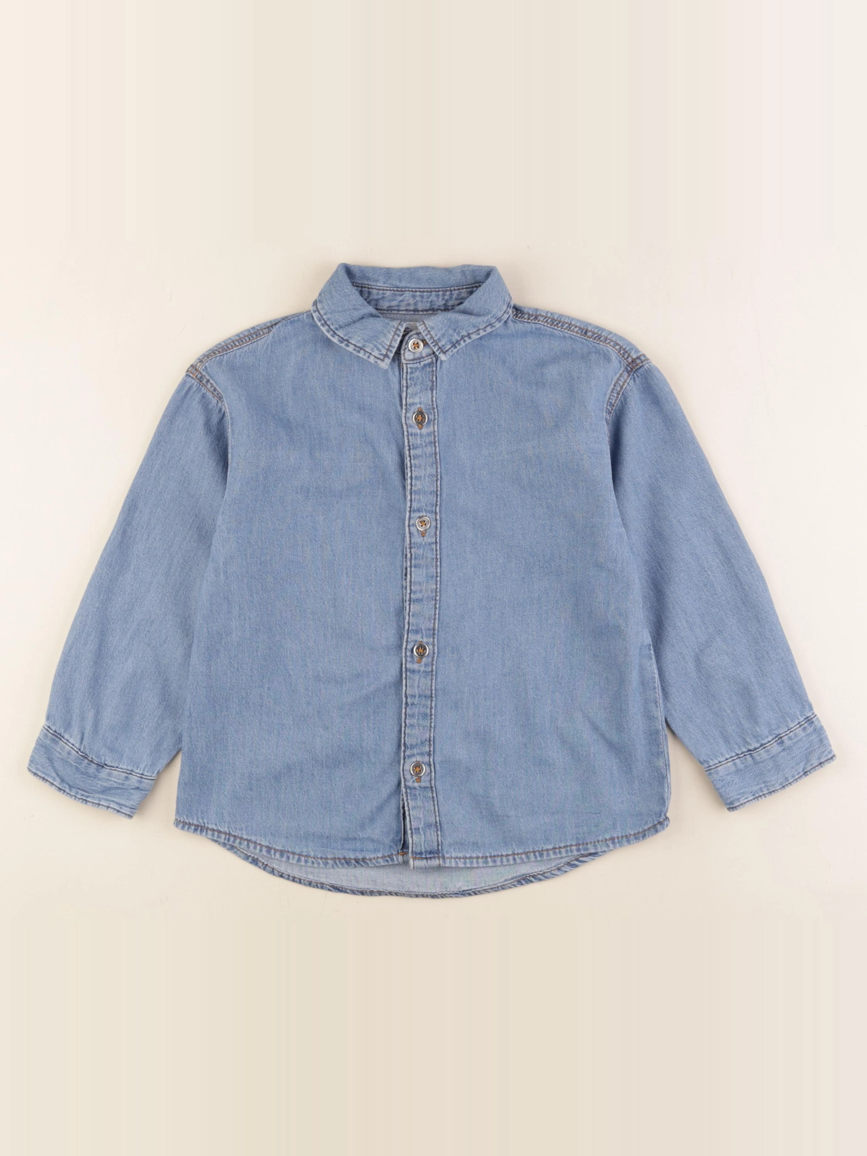 Zara - chemise bleu - 6 ans