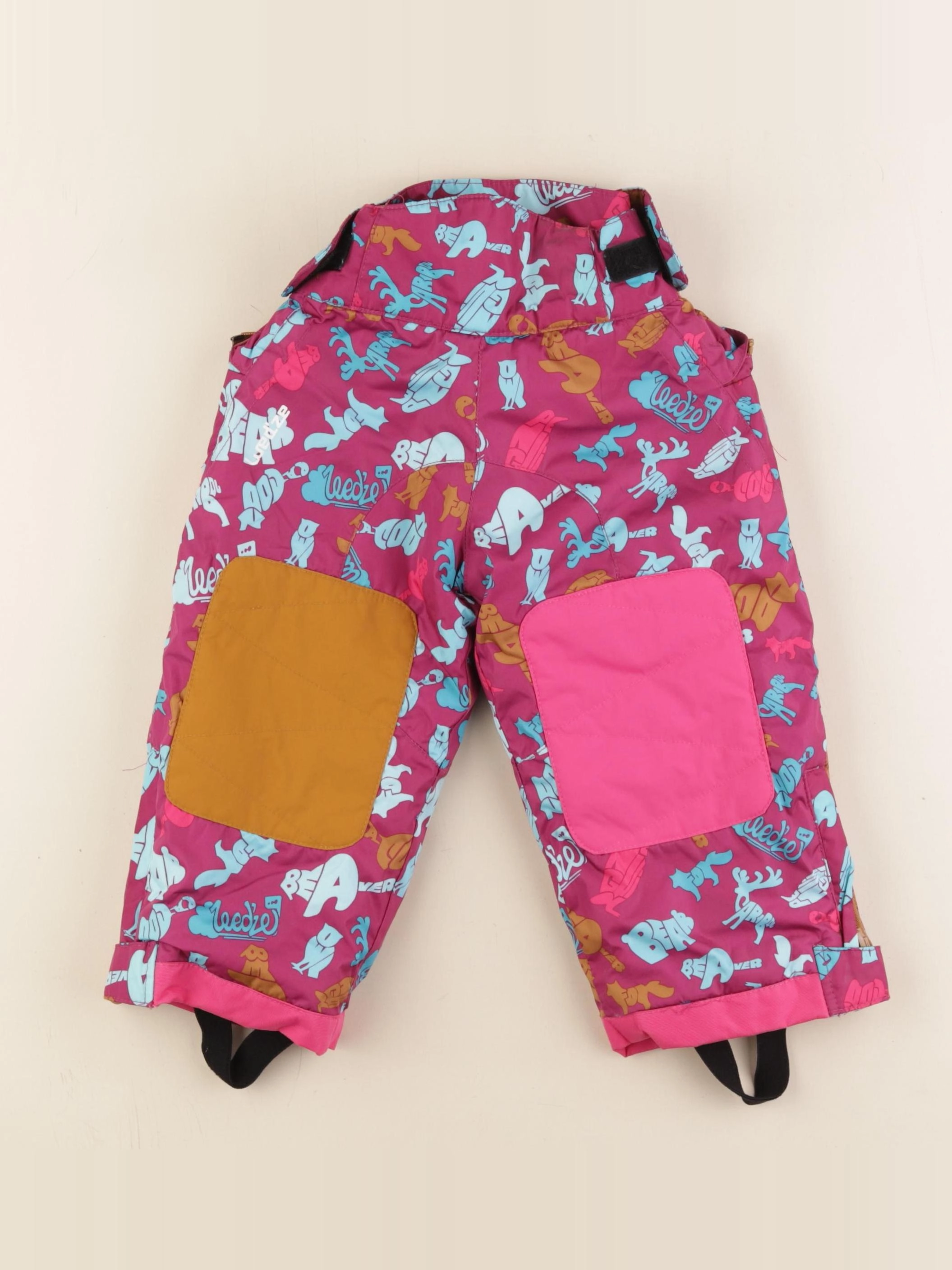 Decathlon ski - pantalon de ski rose - 18 mois