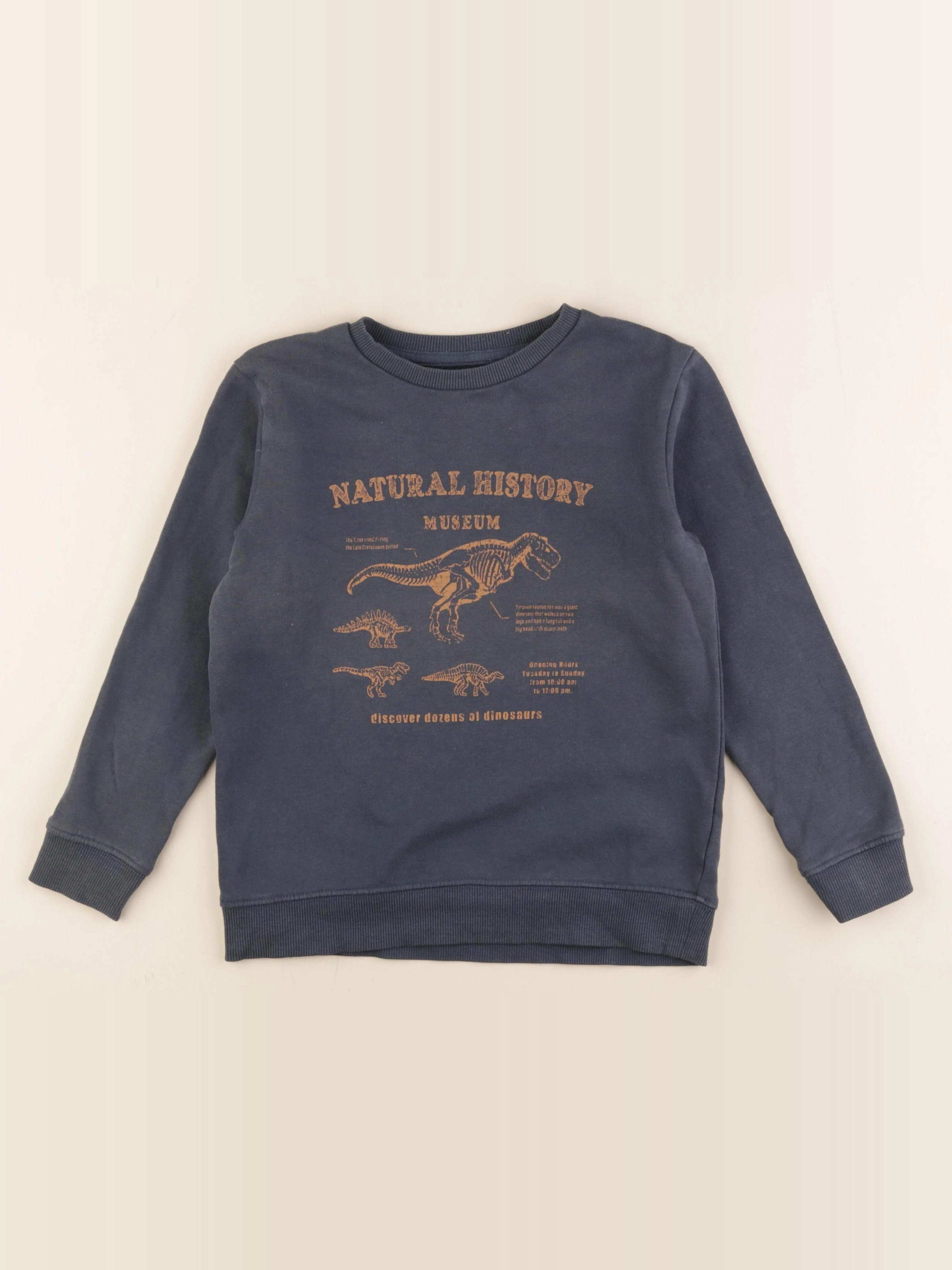 Vertbaudet - sweat bleu - 8 ans