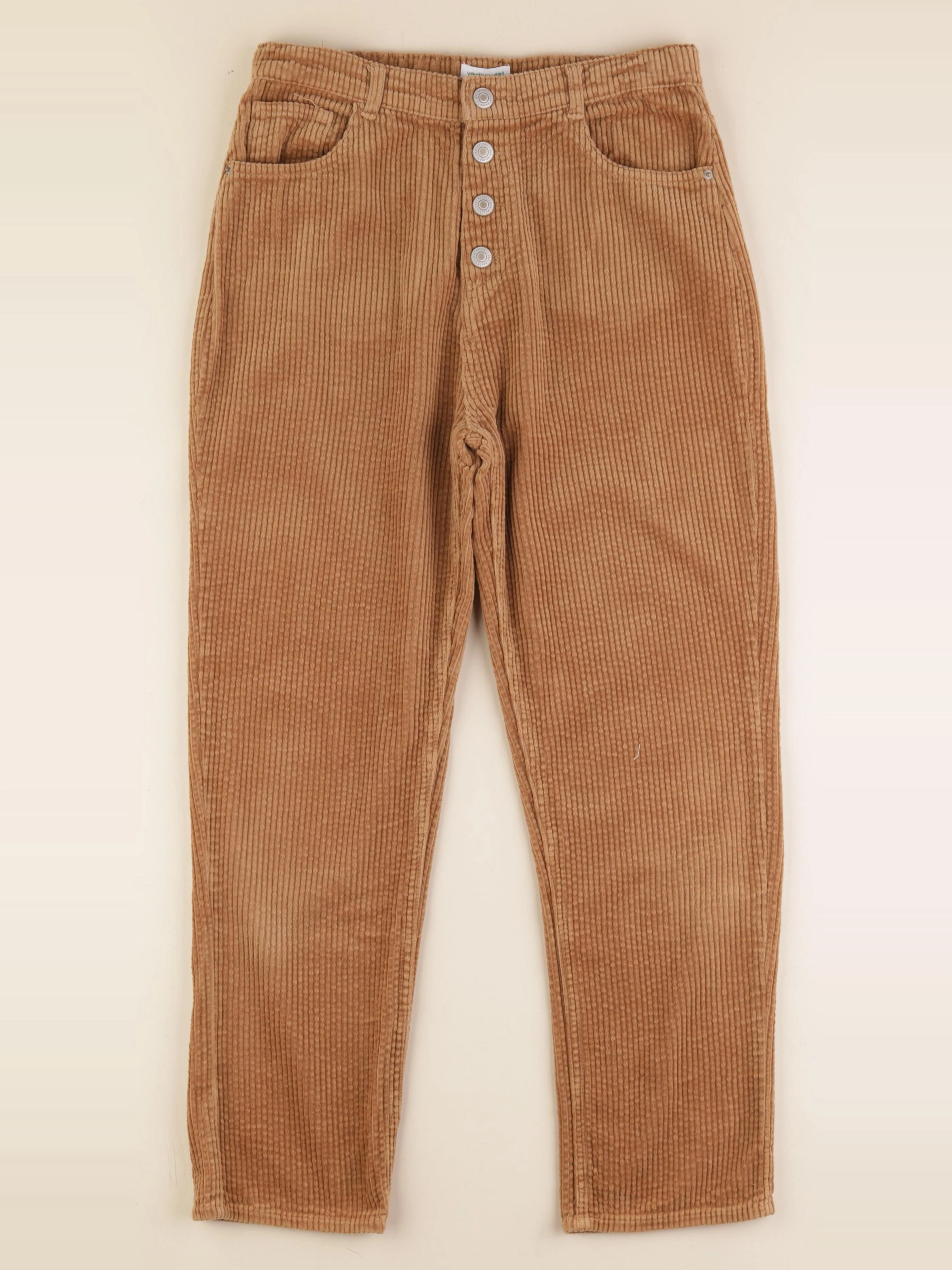Vertbaudet - pantalon marron - 12 ans