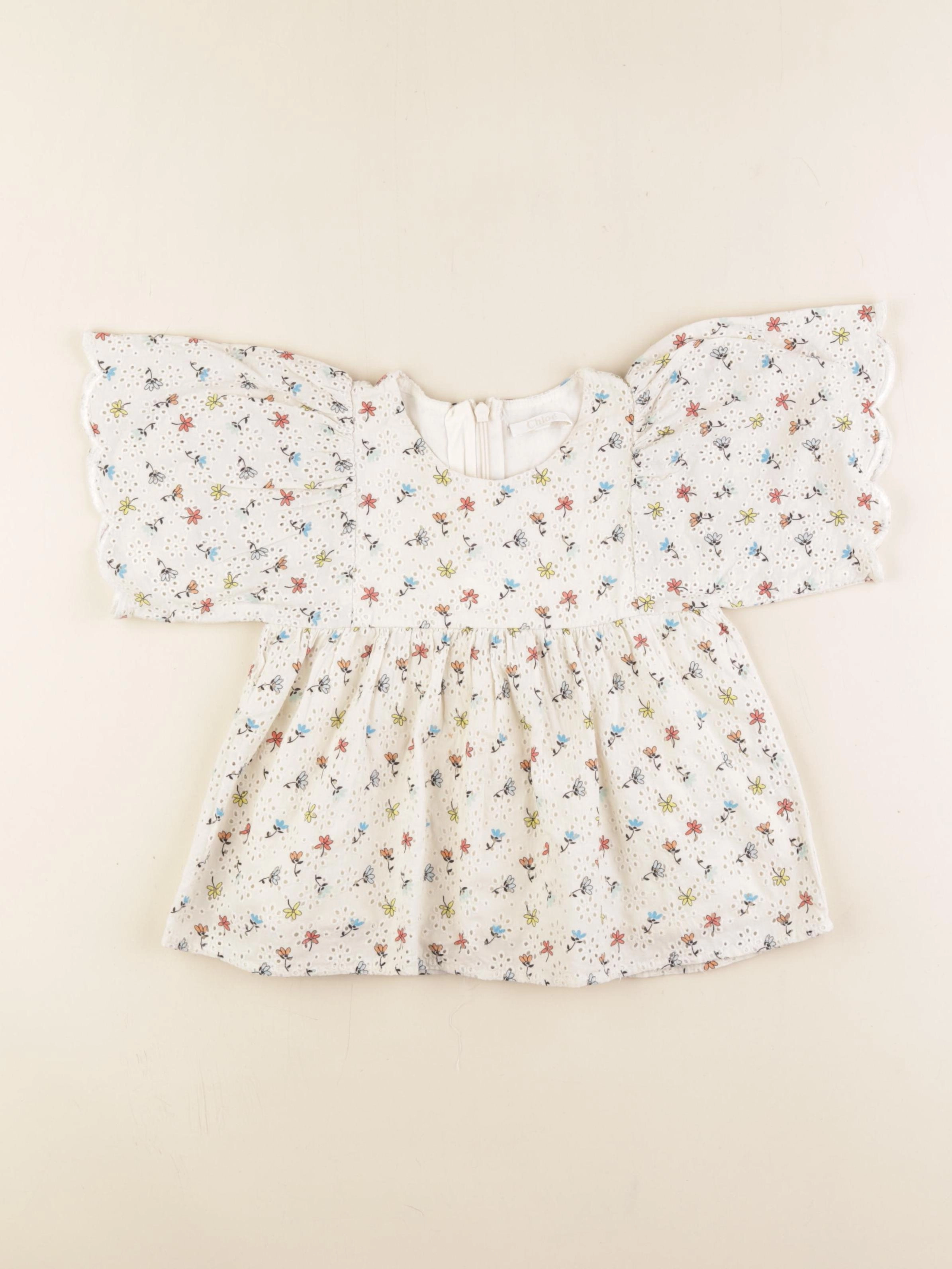 Chloé - blouse beige - 4 ans