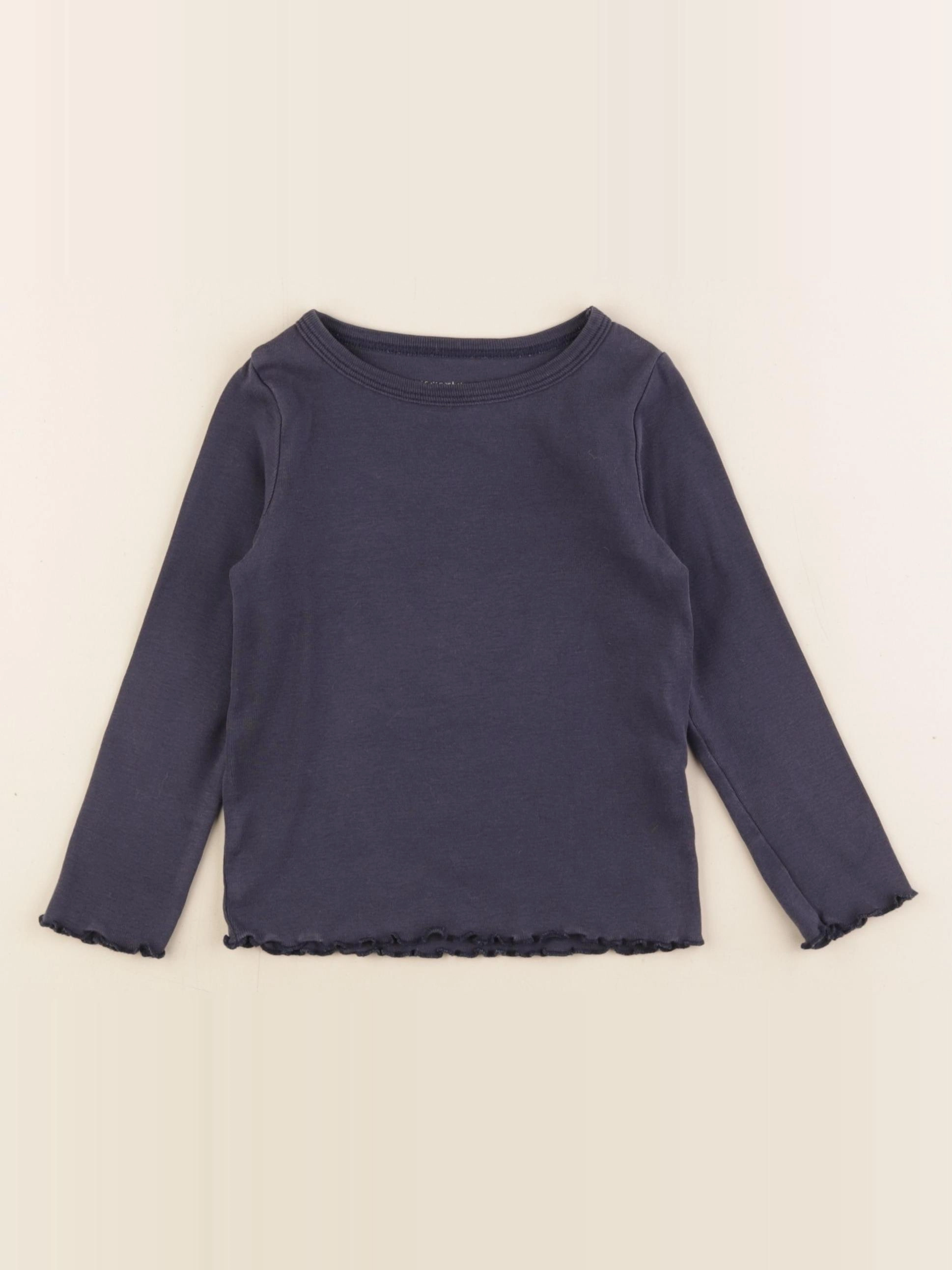 Monoprix - tee-shirt bleu - 3 ans