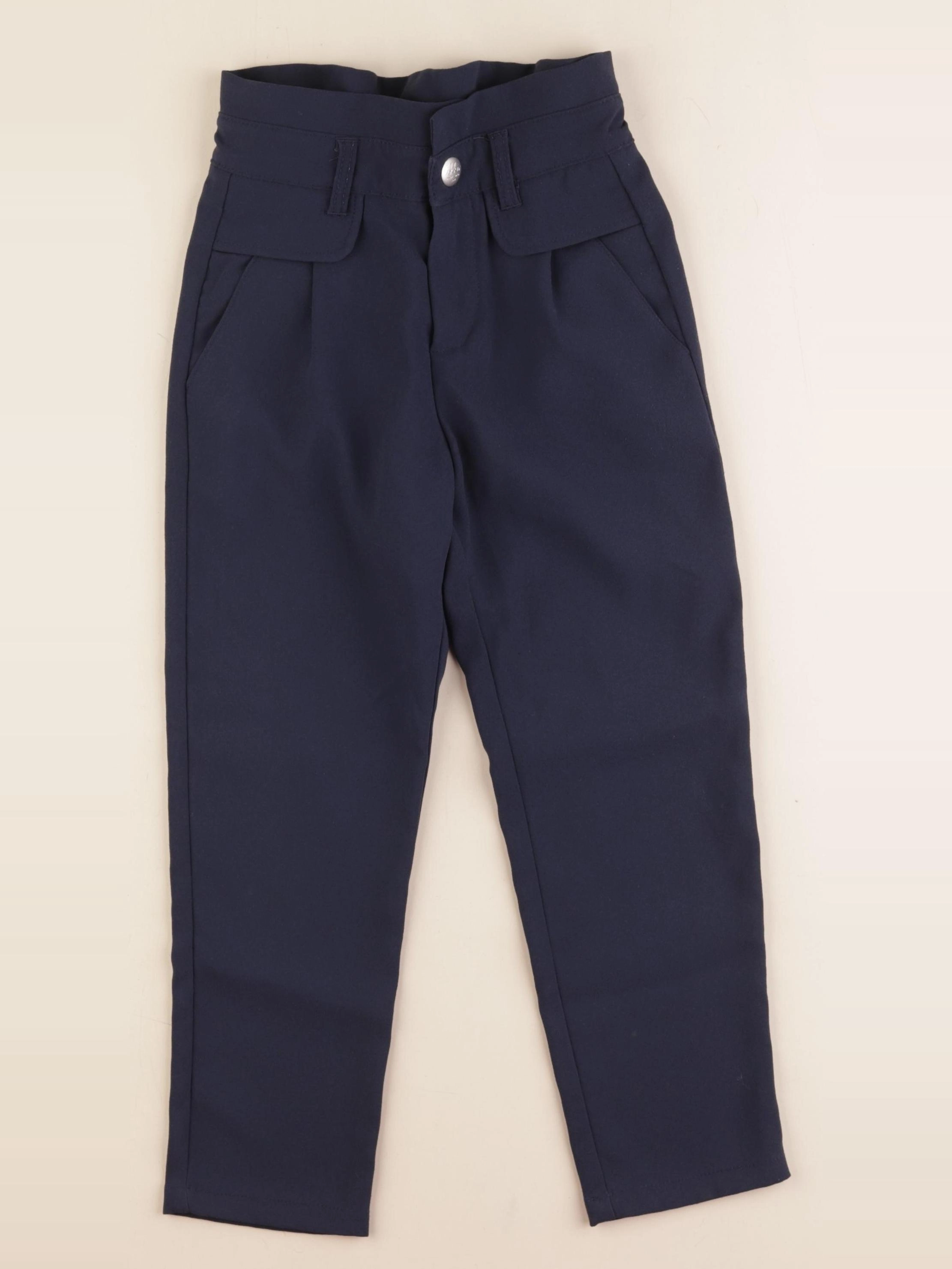 IKKS - pantalon bleu - 7 ans