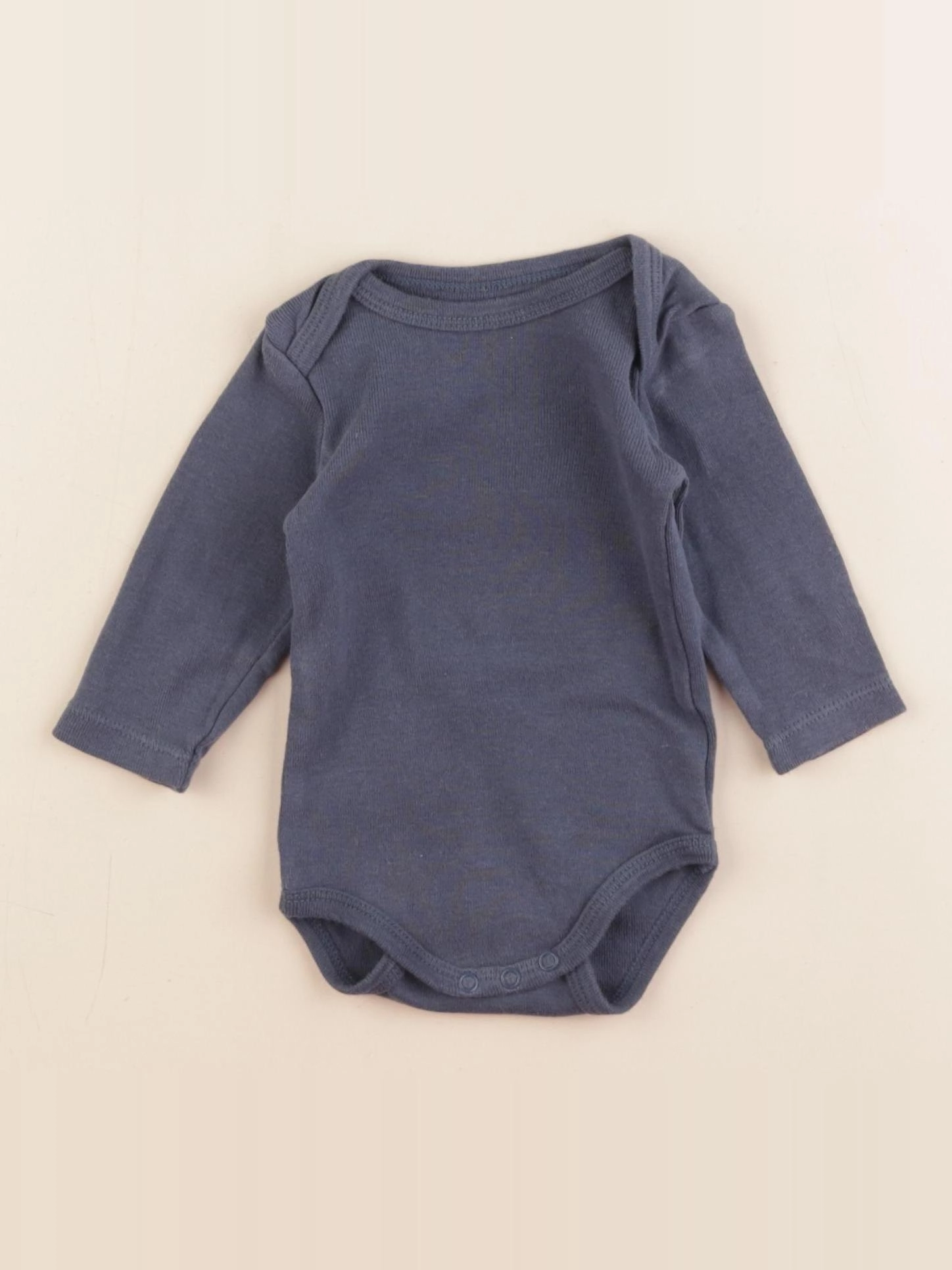 La Redoute - body bleu - 3 mois