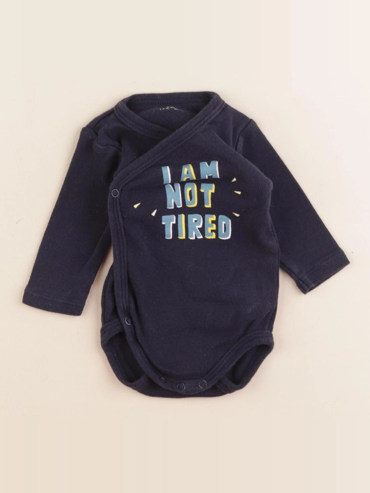 La Redoute - body bleu - 1 mois