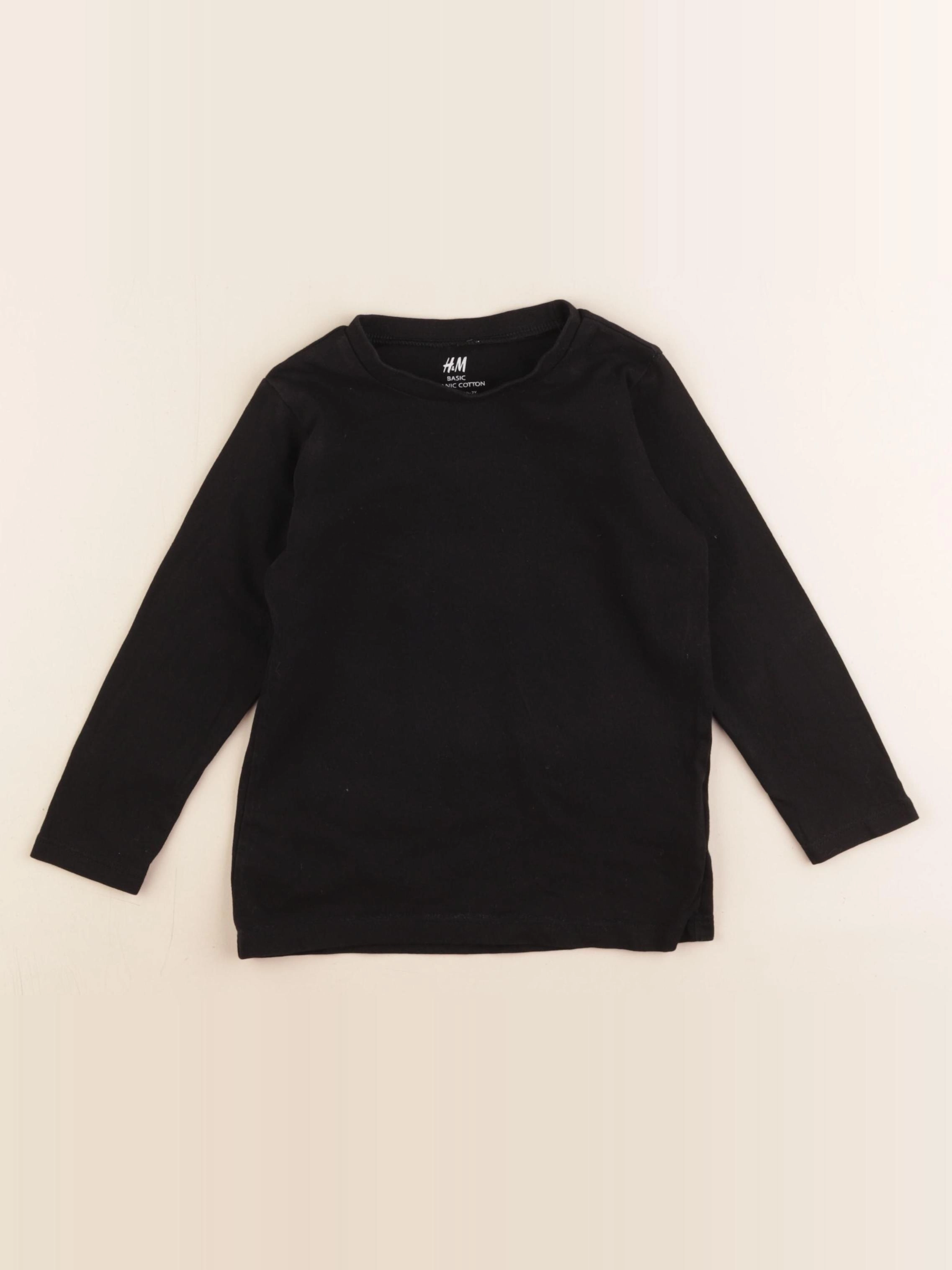 H&M - tee-shirt noir - 18/24 mois