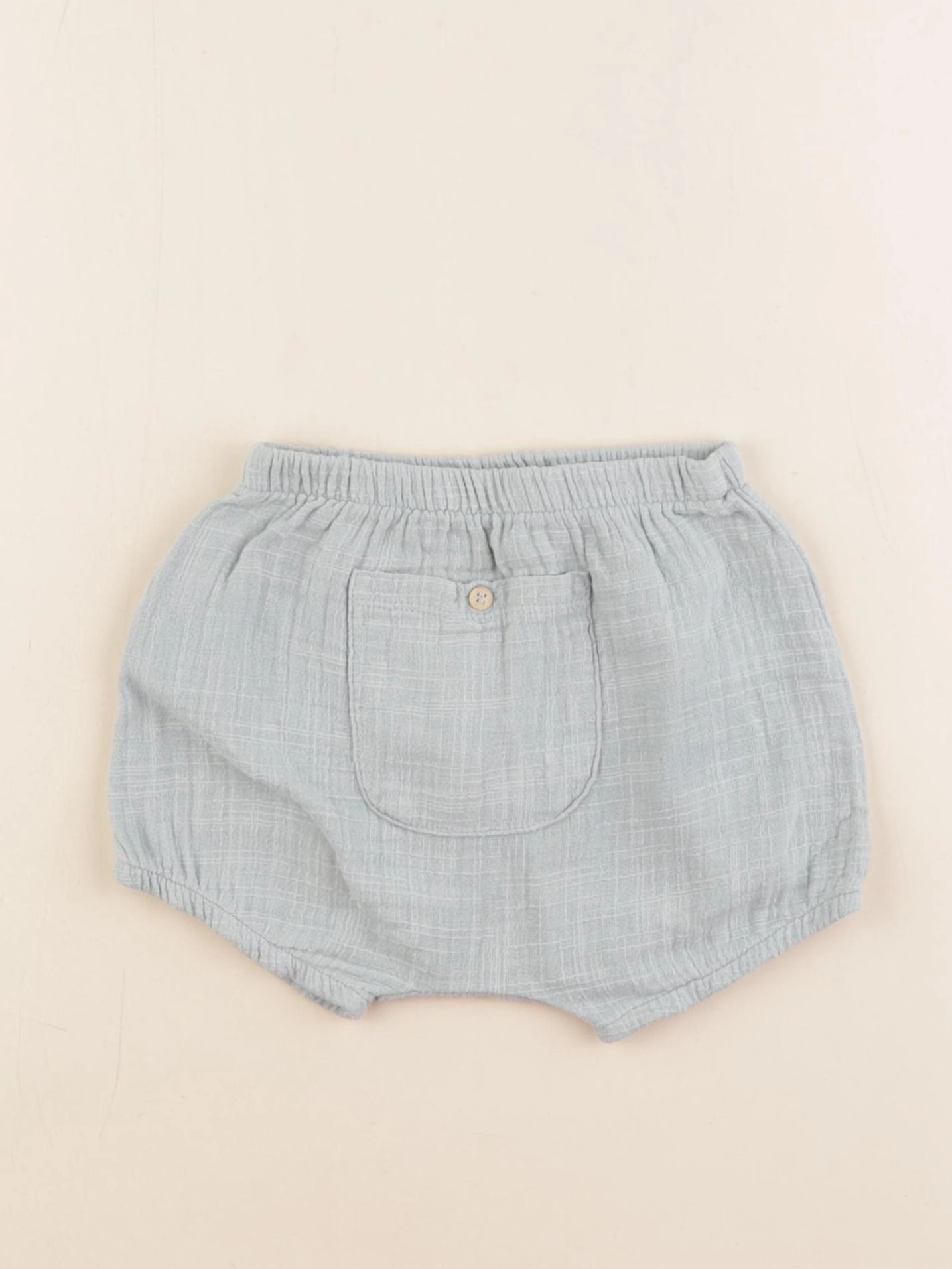 Zara - bloomer bleu - 6/9 mois