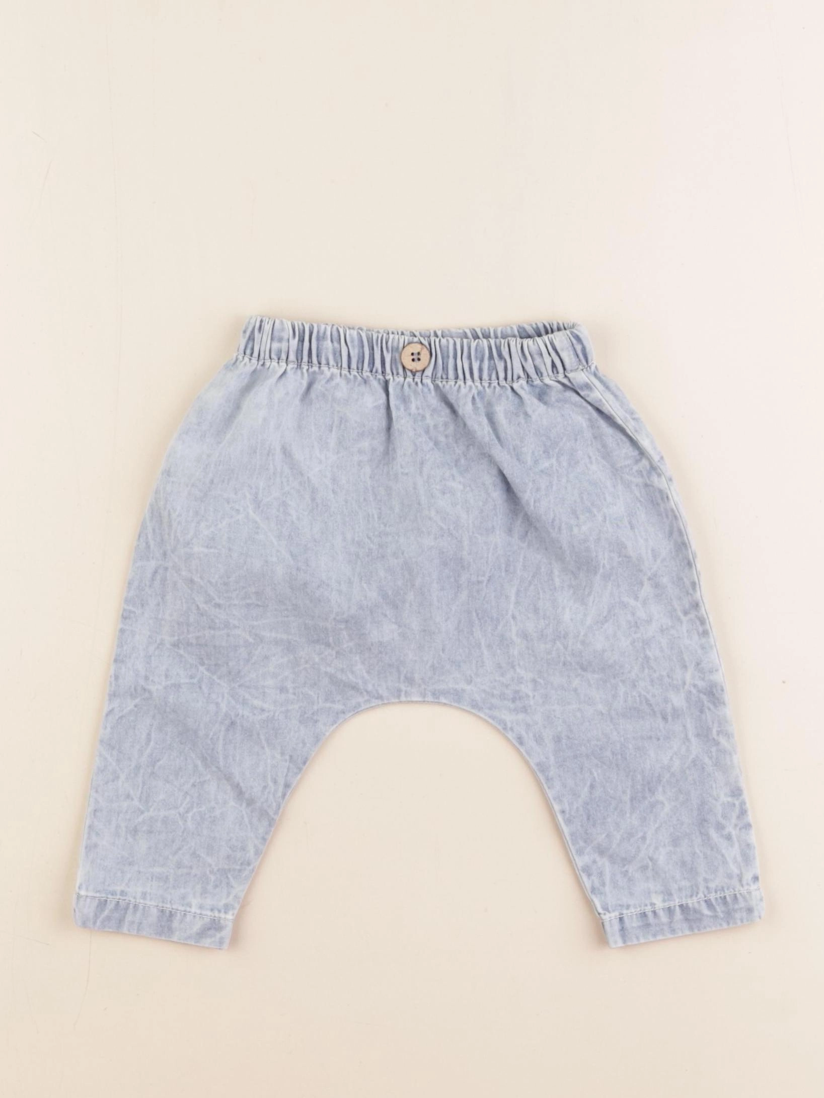 1+ In the family - sarouel bleu - 6 mois