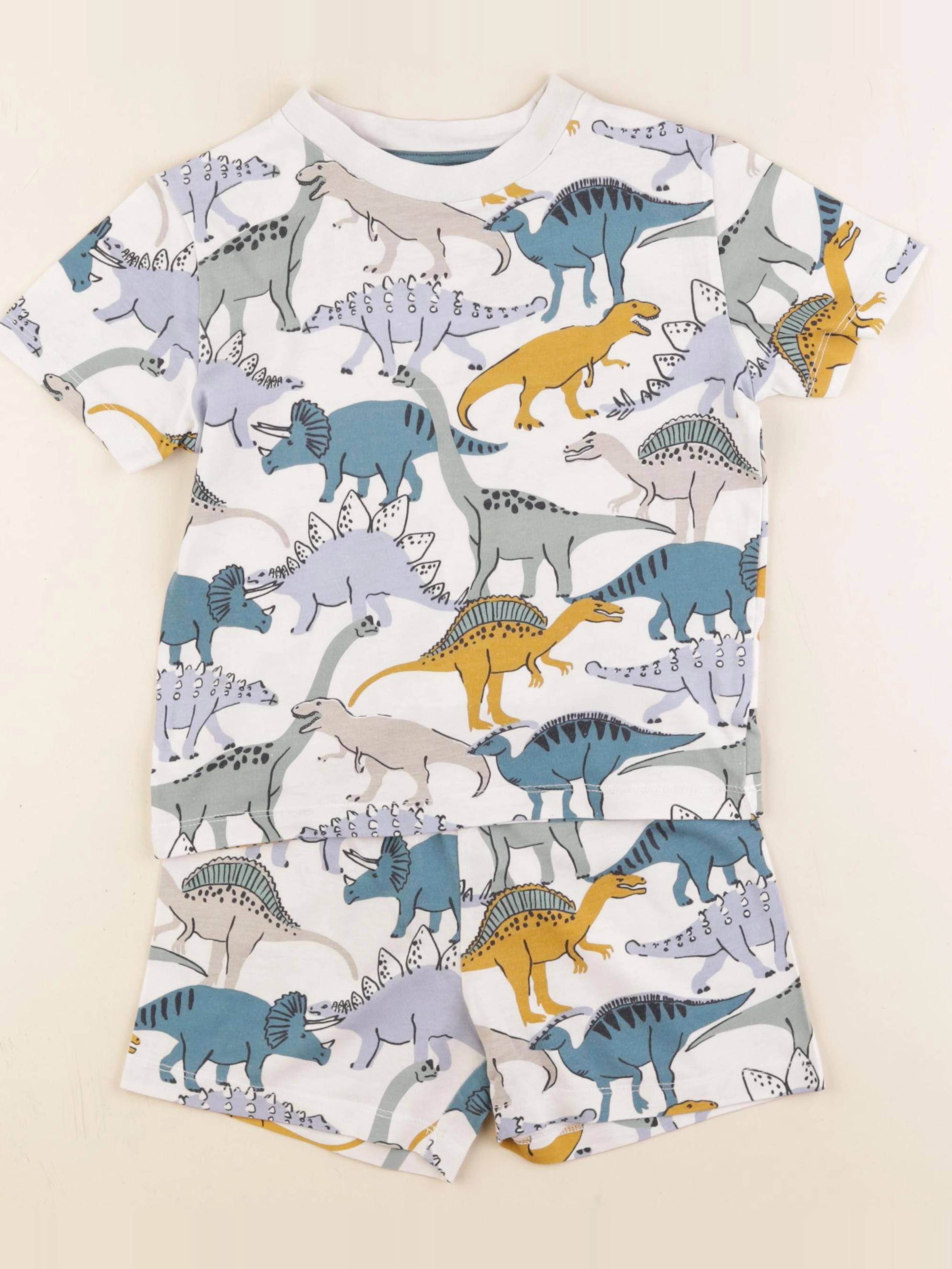 Monoprix - pyjama coton multicolore - 4 ans