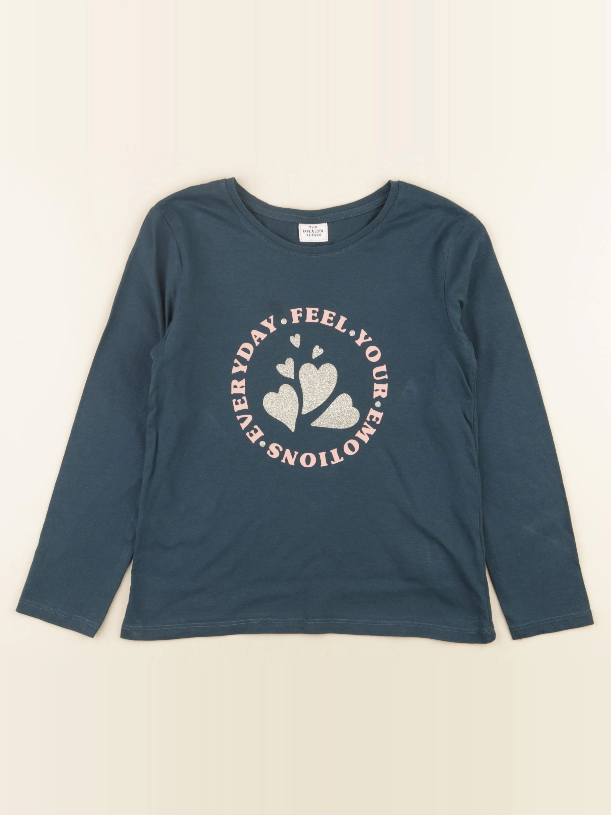 Tape à l'oeil - tee-shirt vert - 8 ans