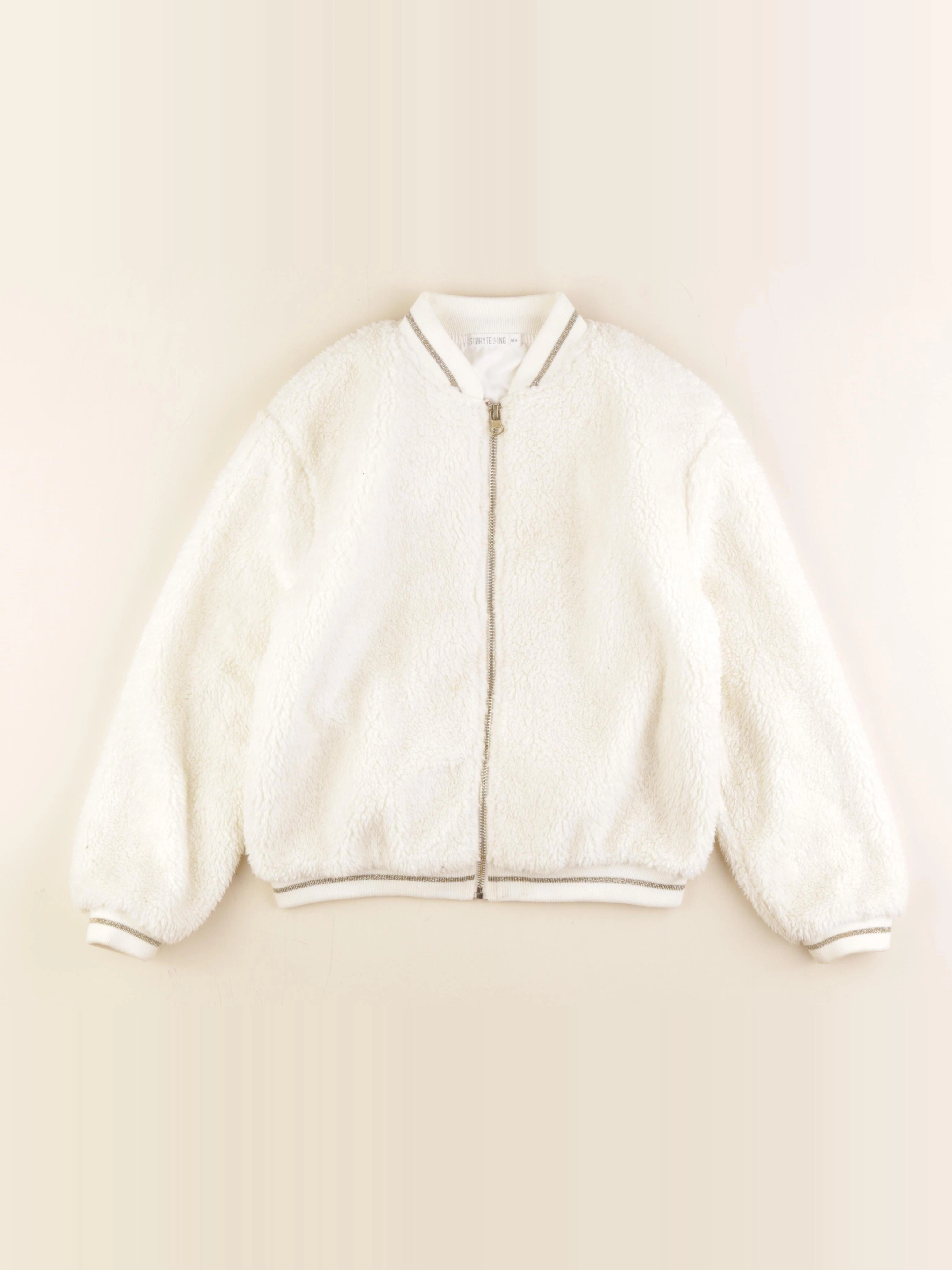 Storytelling - veste blanc - 10 ans