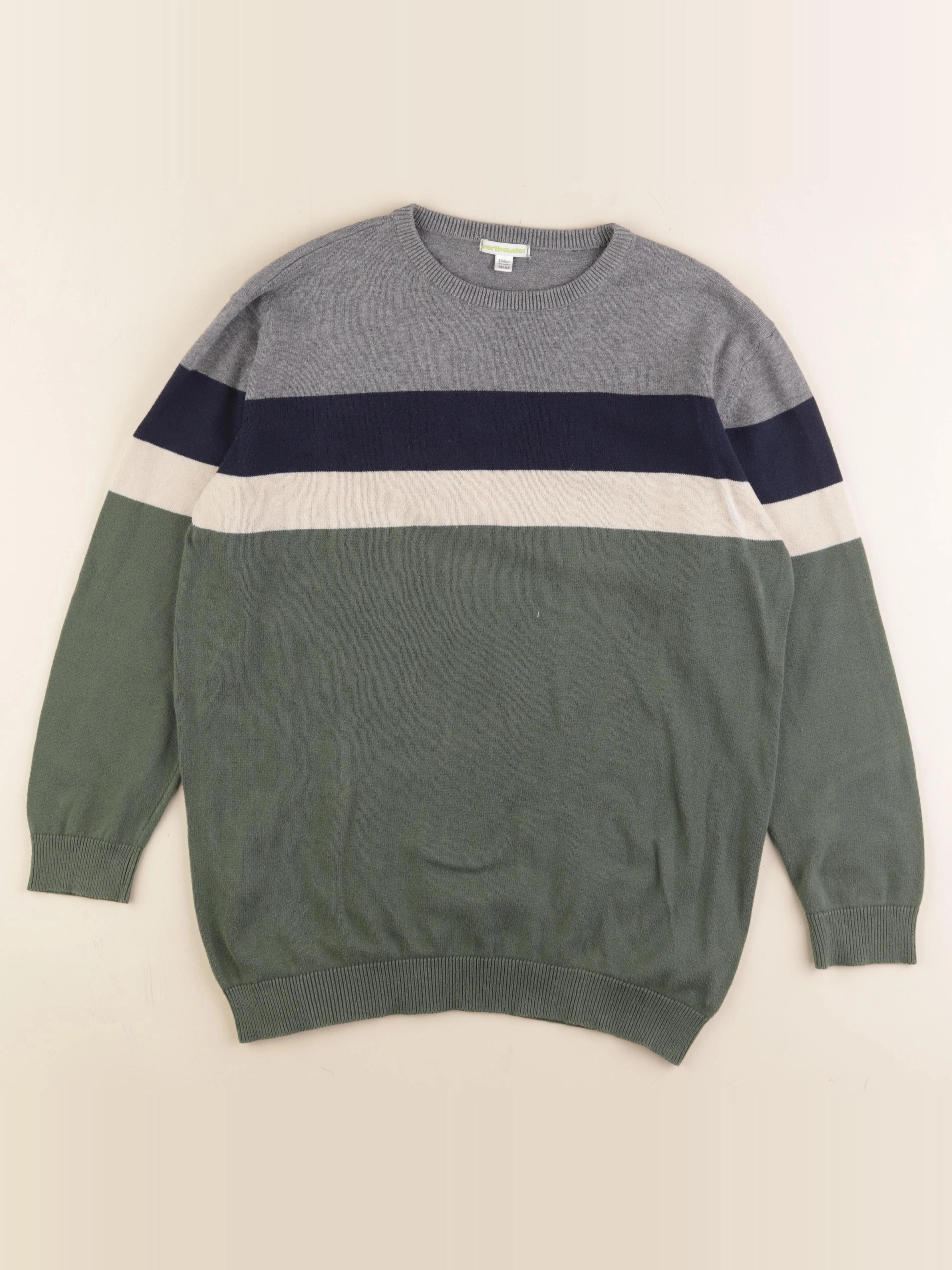 Vertbaudet - pull multicolore - 14 ans