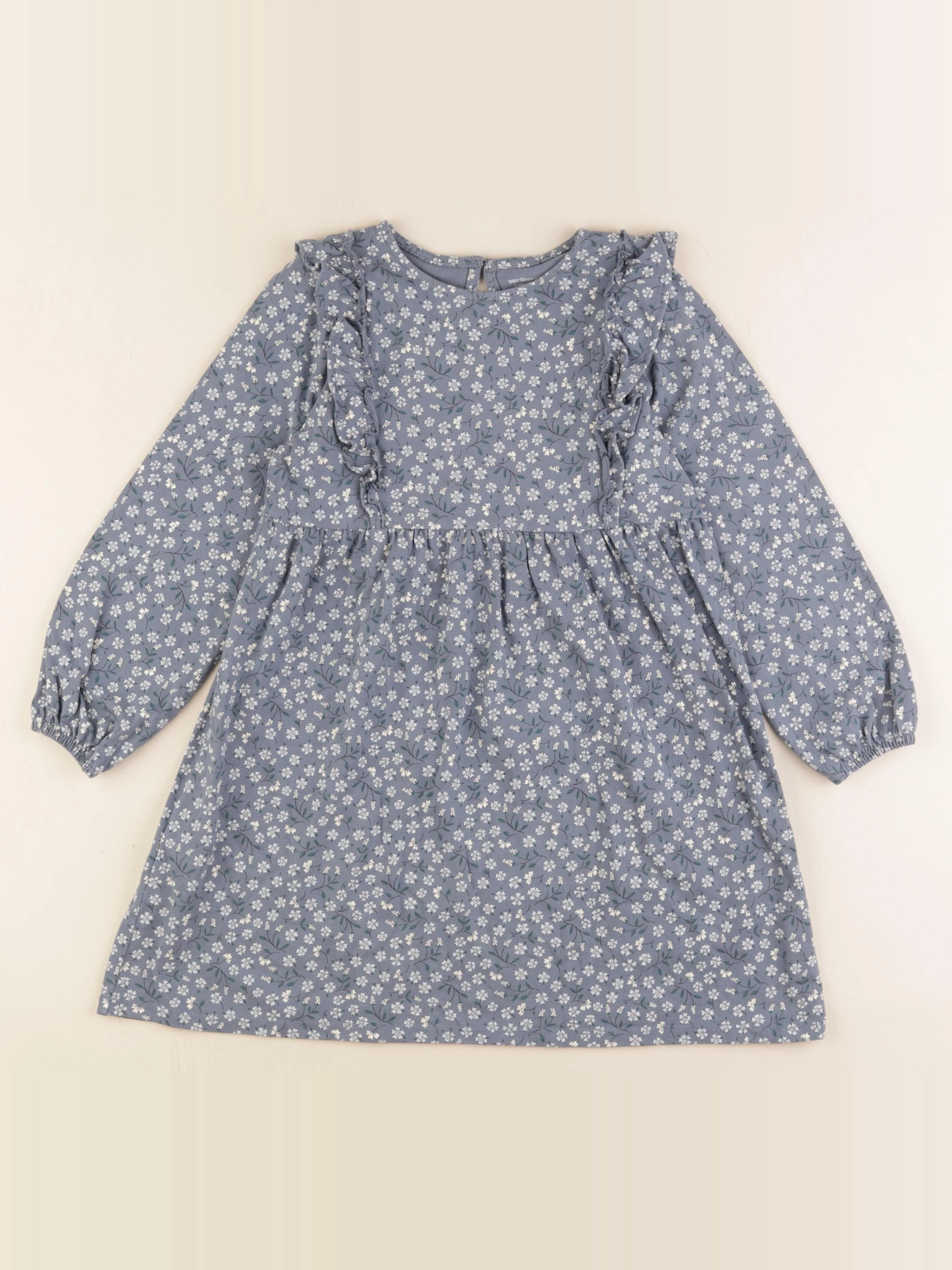 Vertbaudet - robe bleu - 6 ans