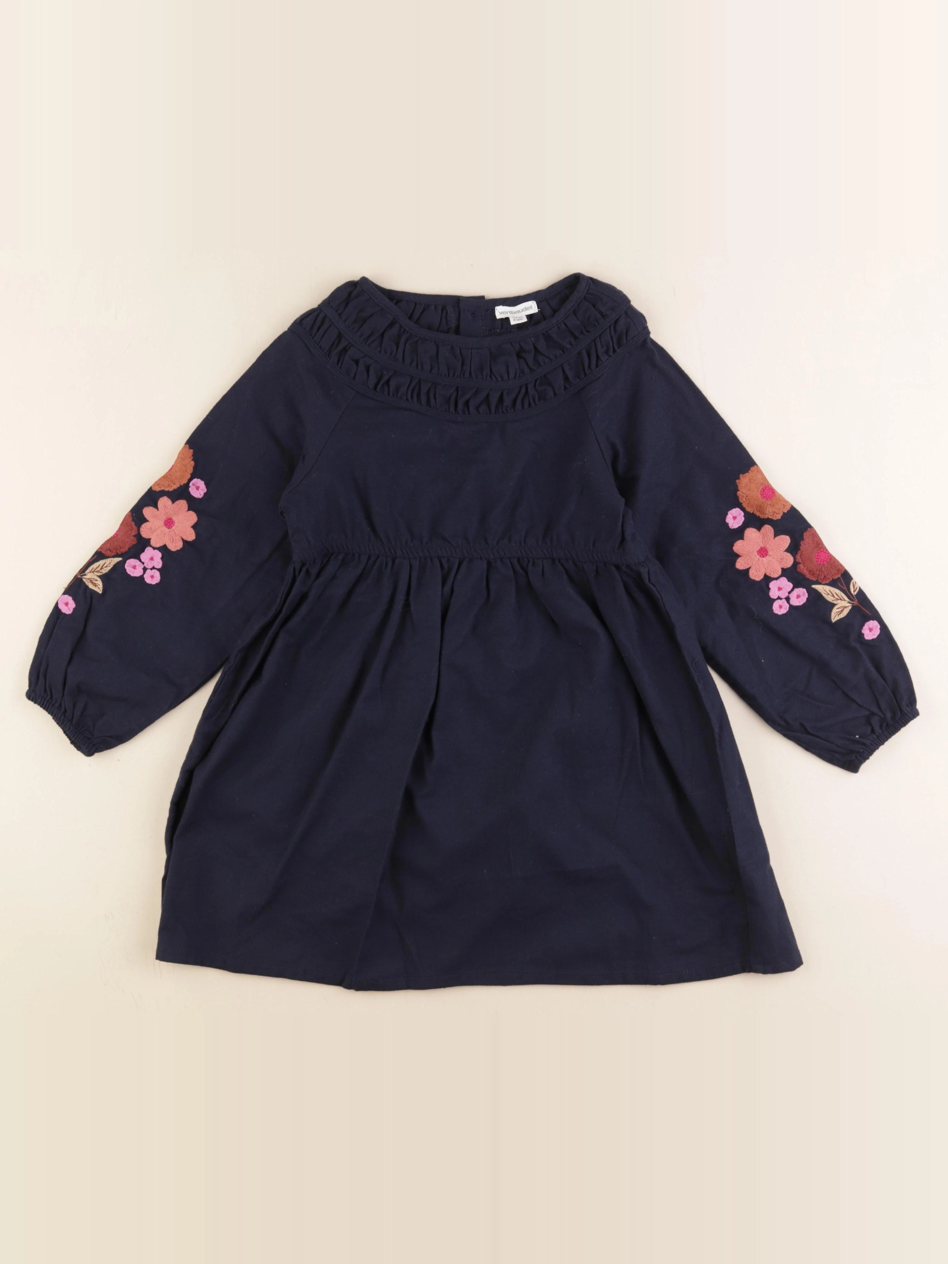 Vertbaudet - robe bleu - 6 ans