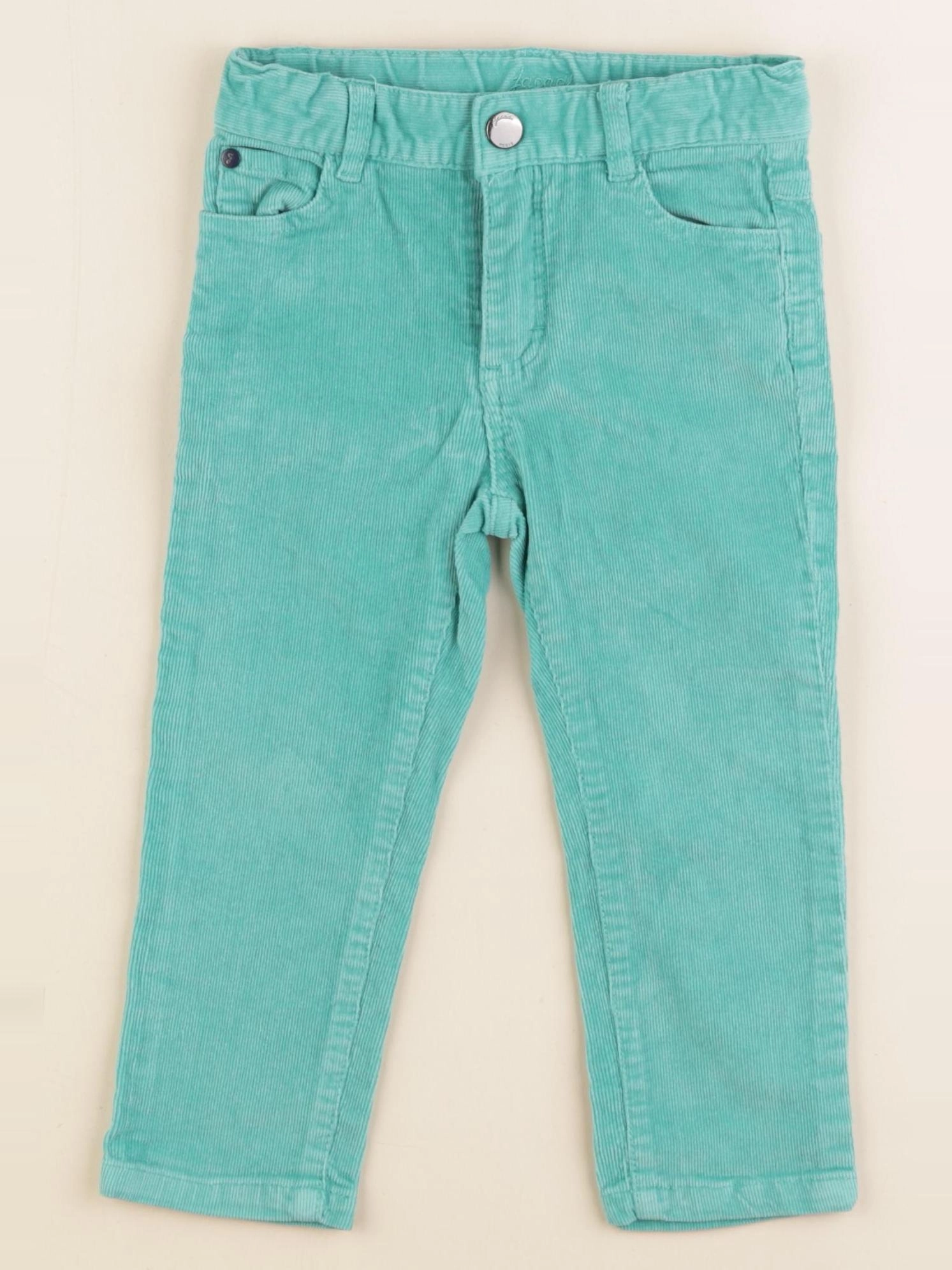 Jacadi - pantalon vert - 24 mois